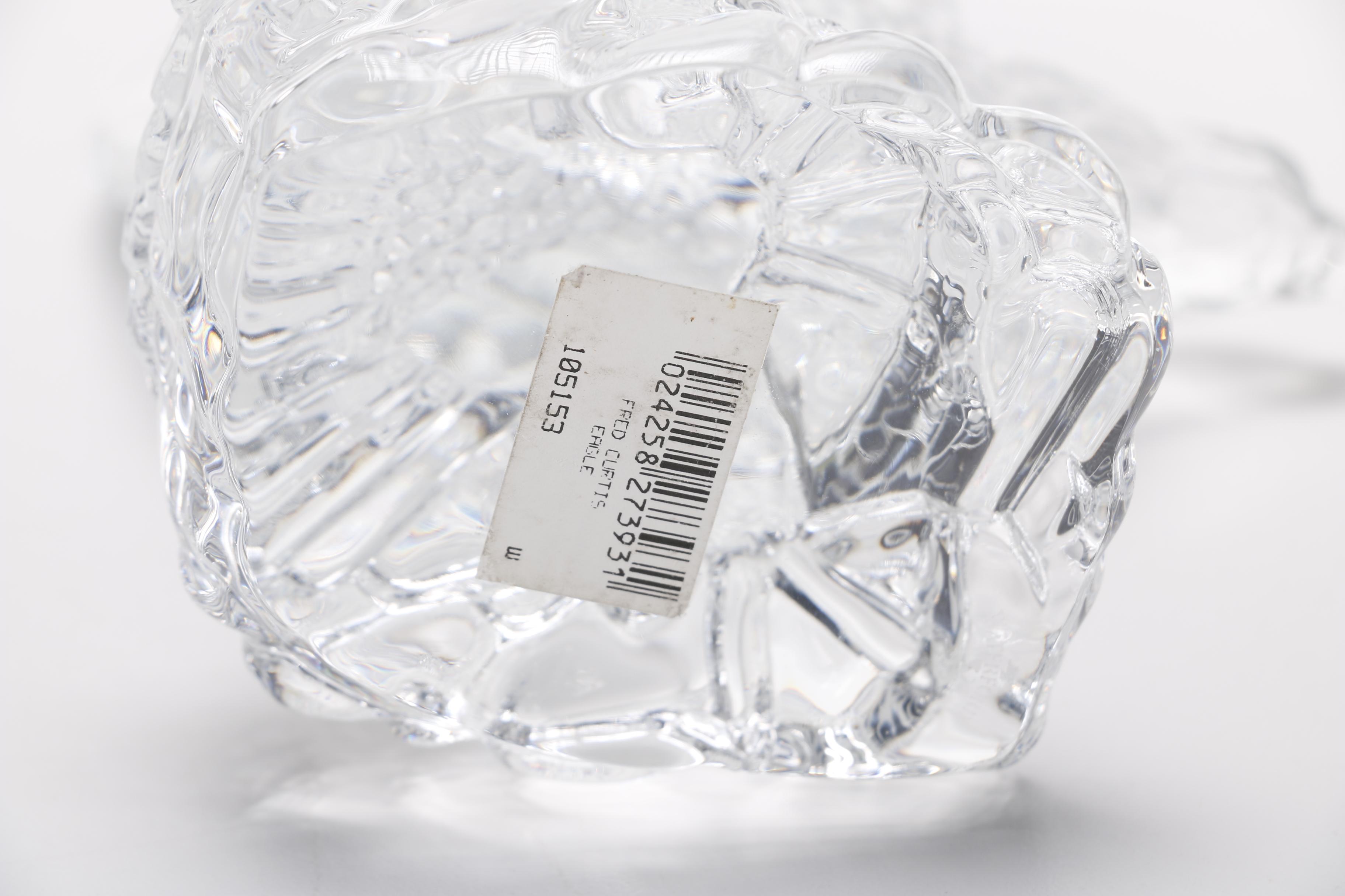 Waterford Crystal Eagle Designed by Fred Curtis