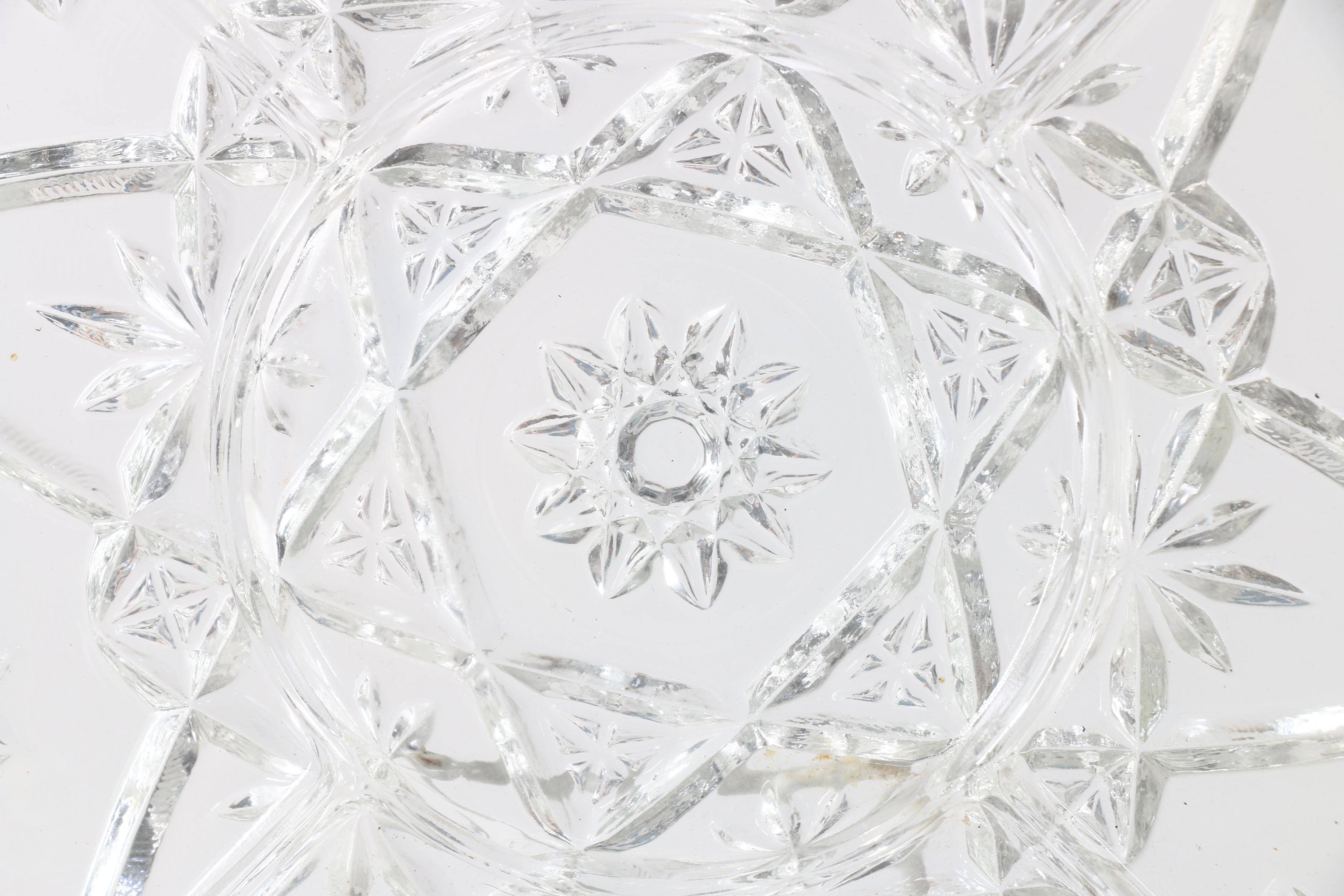 Two Glass Serving Dishes