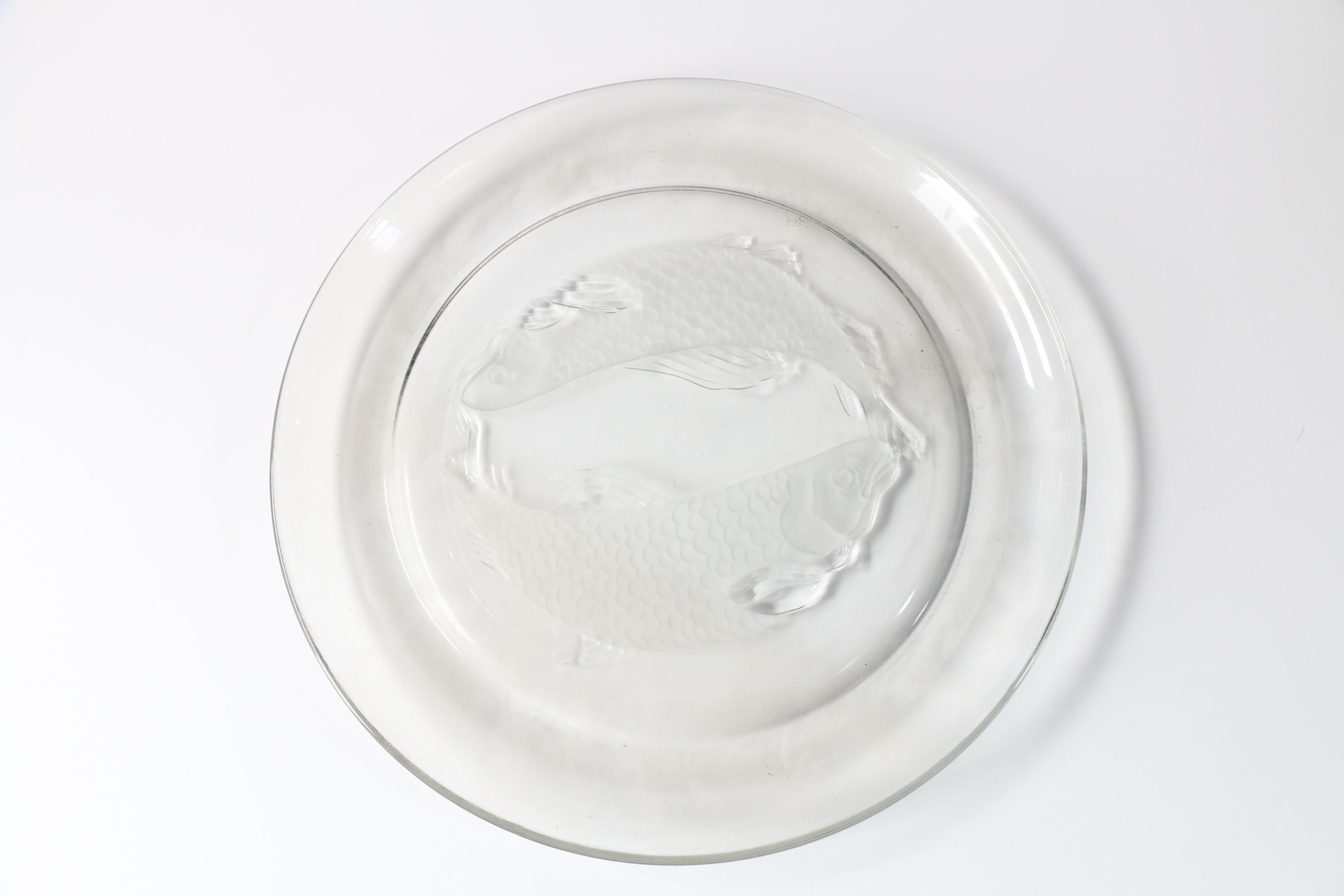 Two Glass Serving Dishes