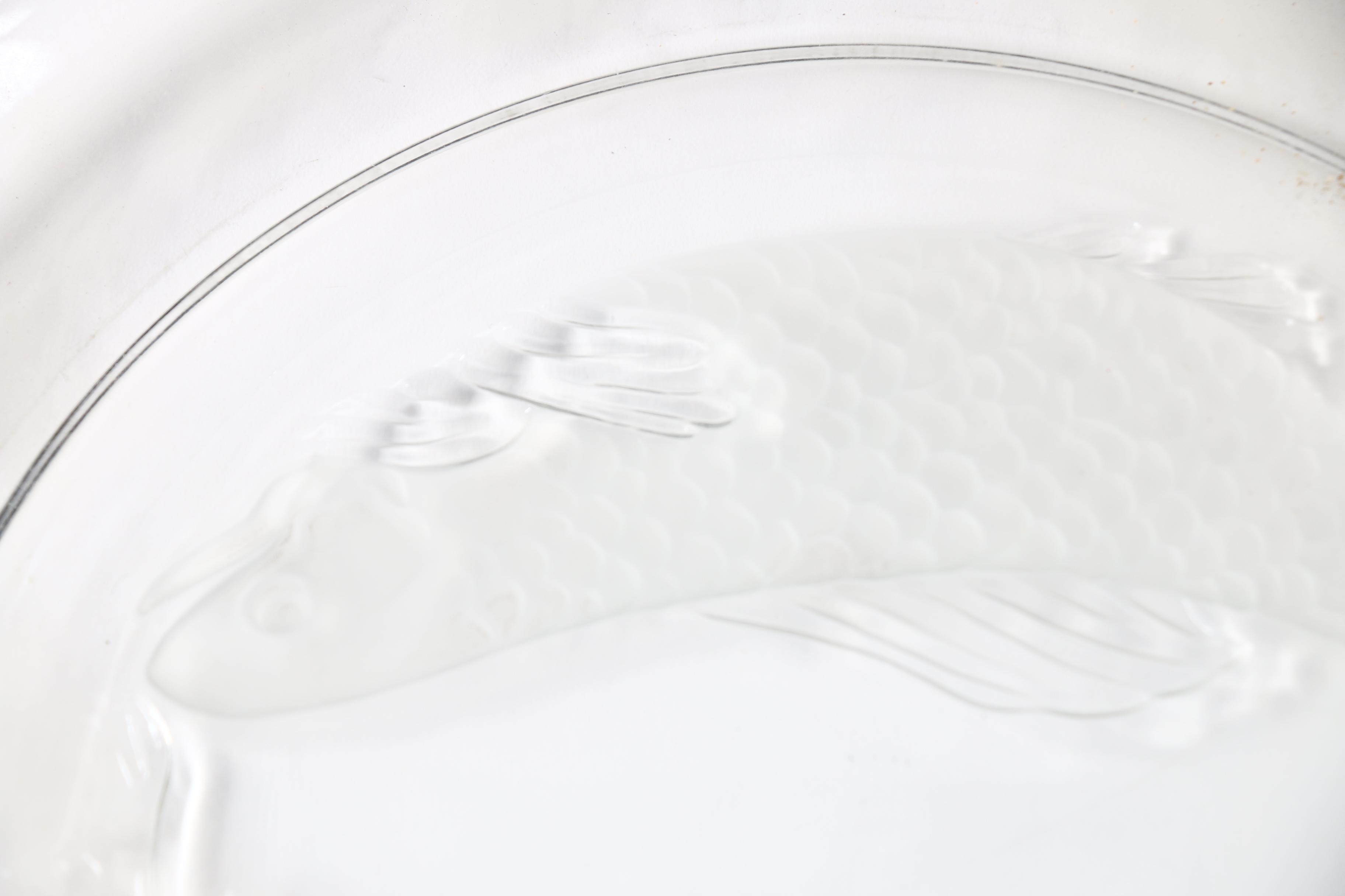 Two Glass Serving Dishes