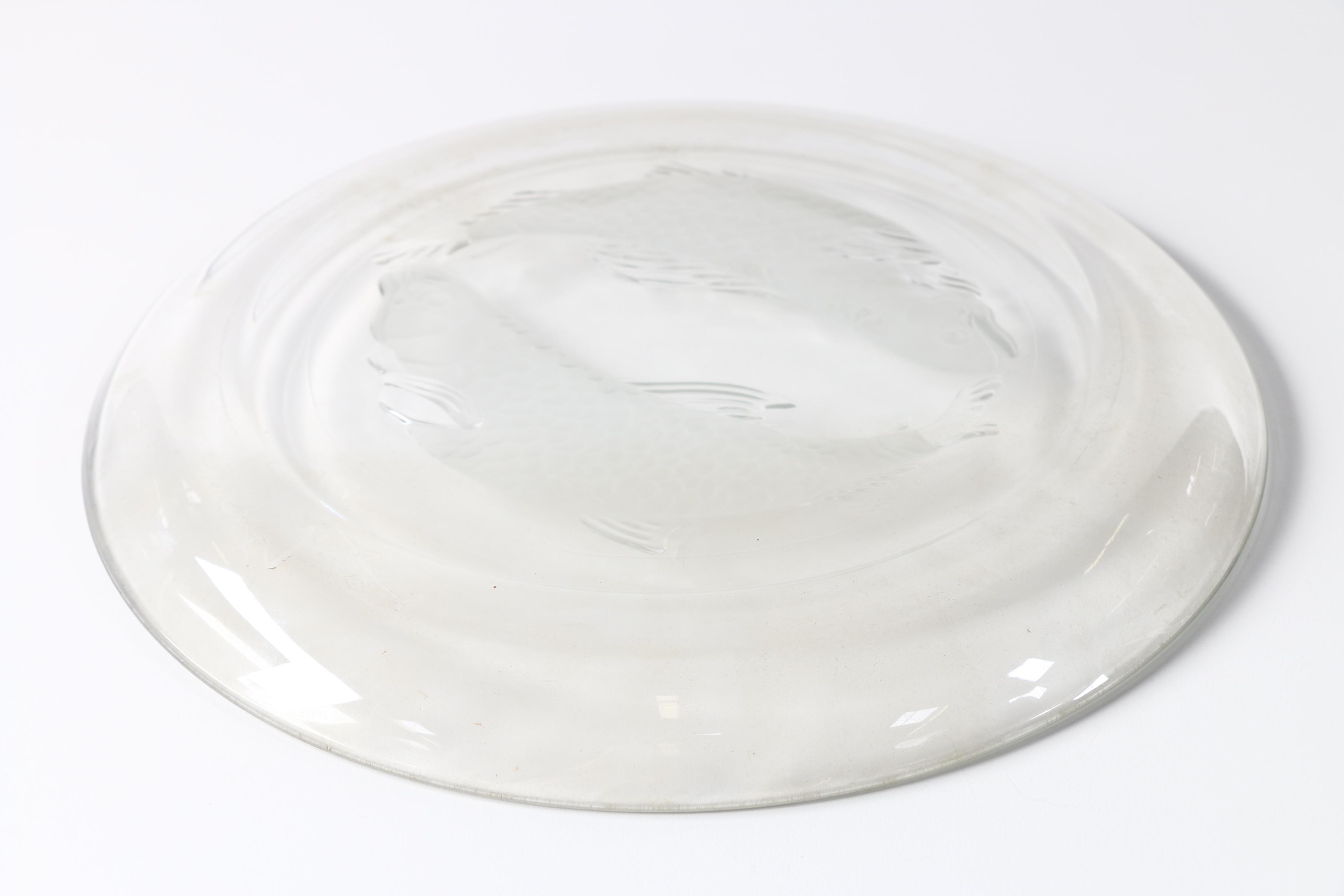 Two Glass Serving Dishes