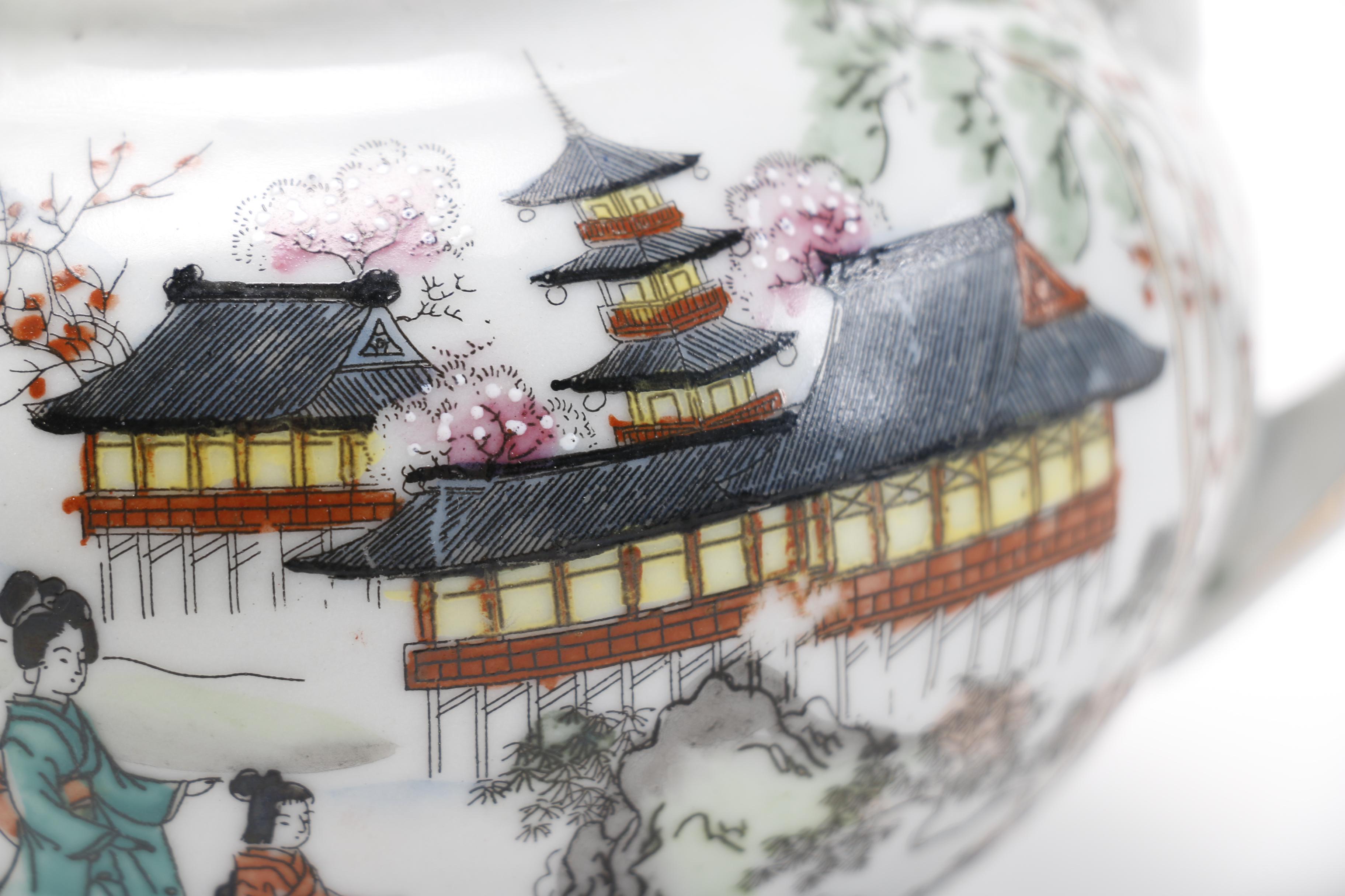 Japanese Hand Painted Tea Set