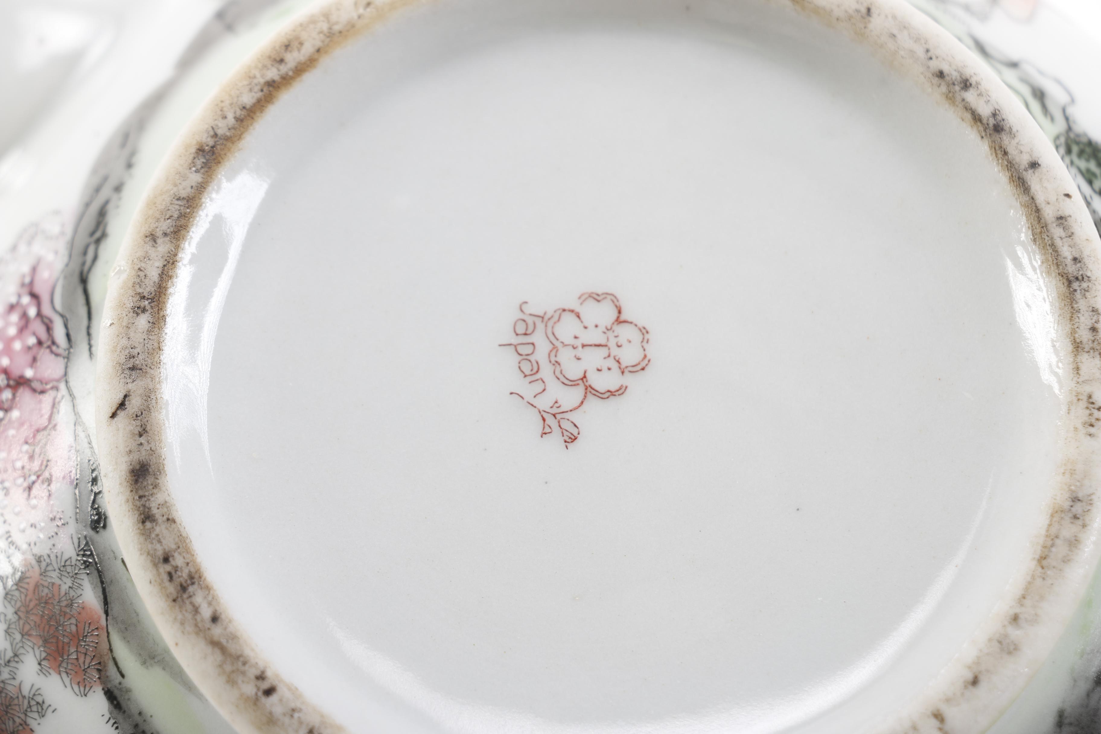 Japanese Hand Painted Tea Set