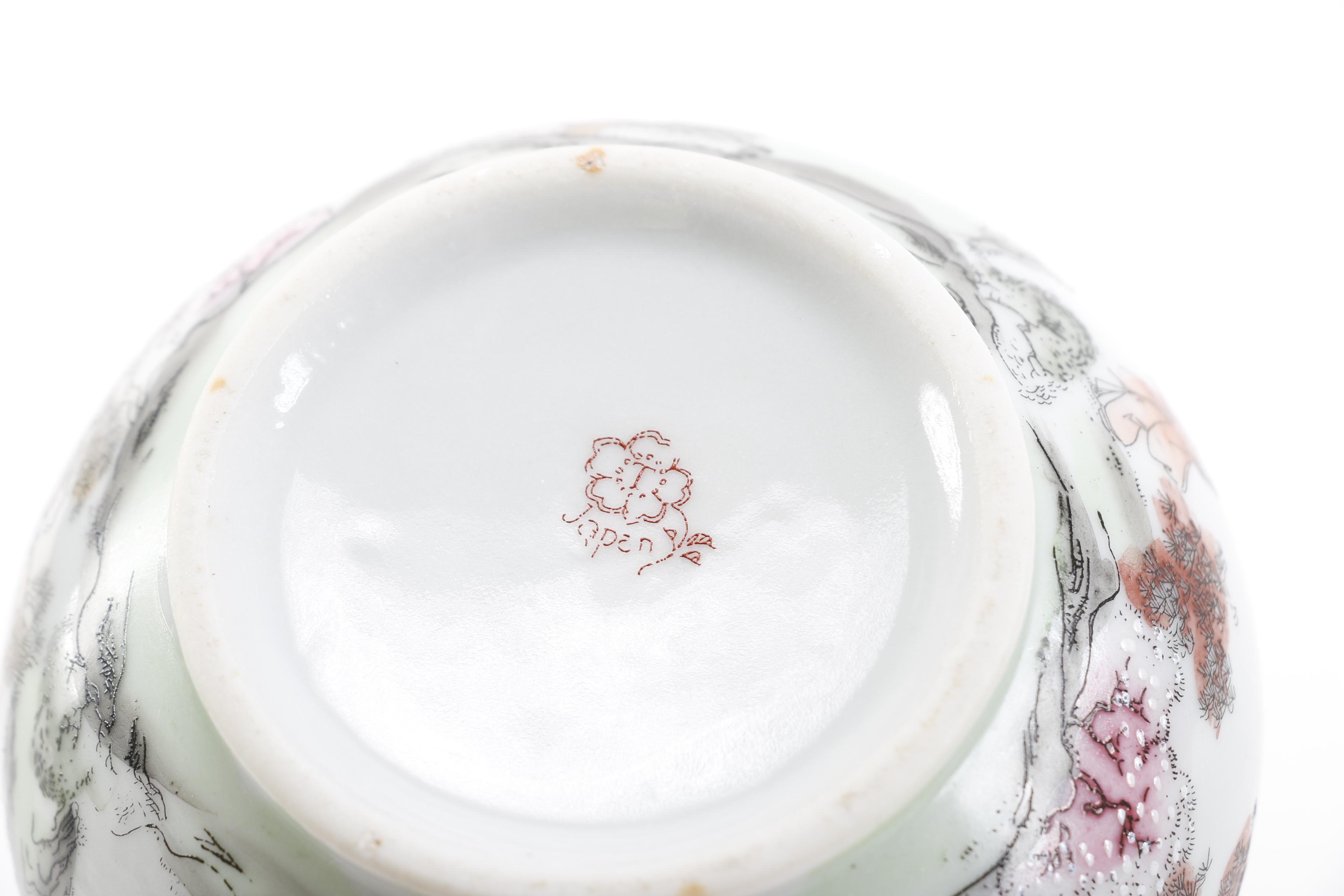 Japanese Hand Painted Tea Set