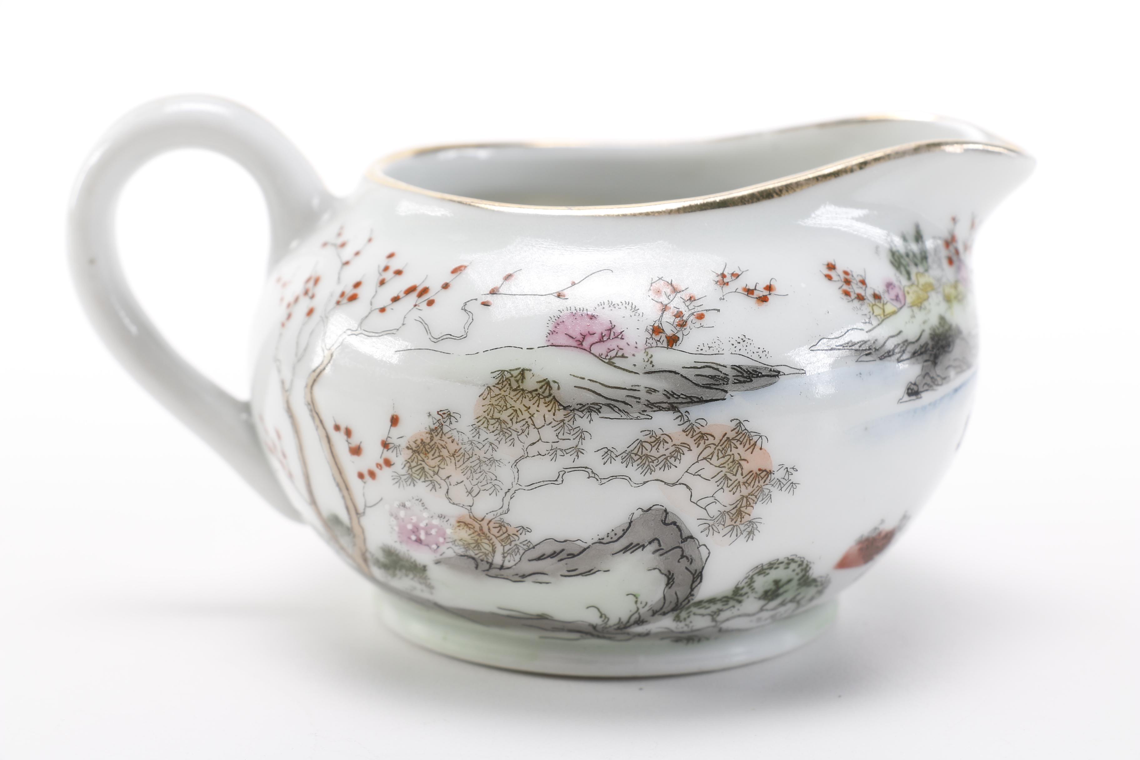 Japanese Hand Painted Tea Set