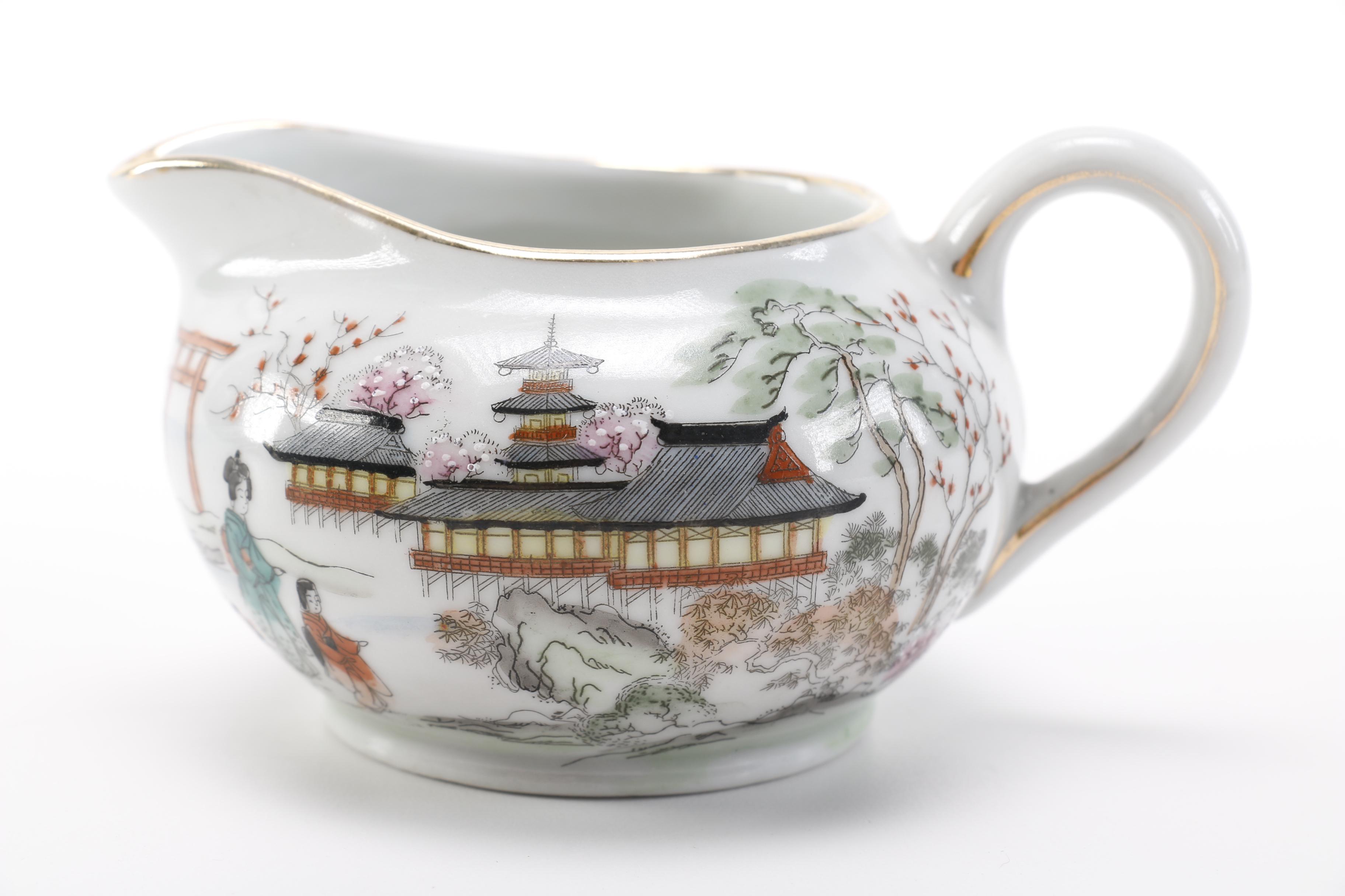 Japanese Hand Painted Tea Set