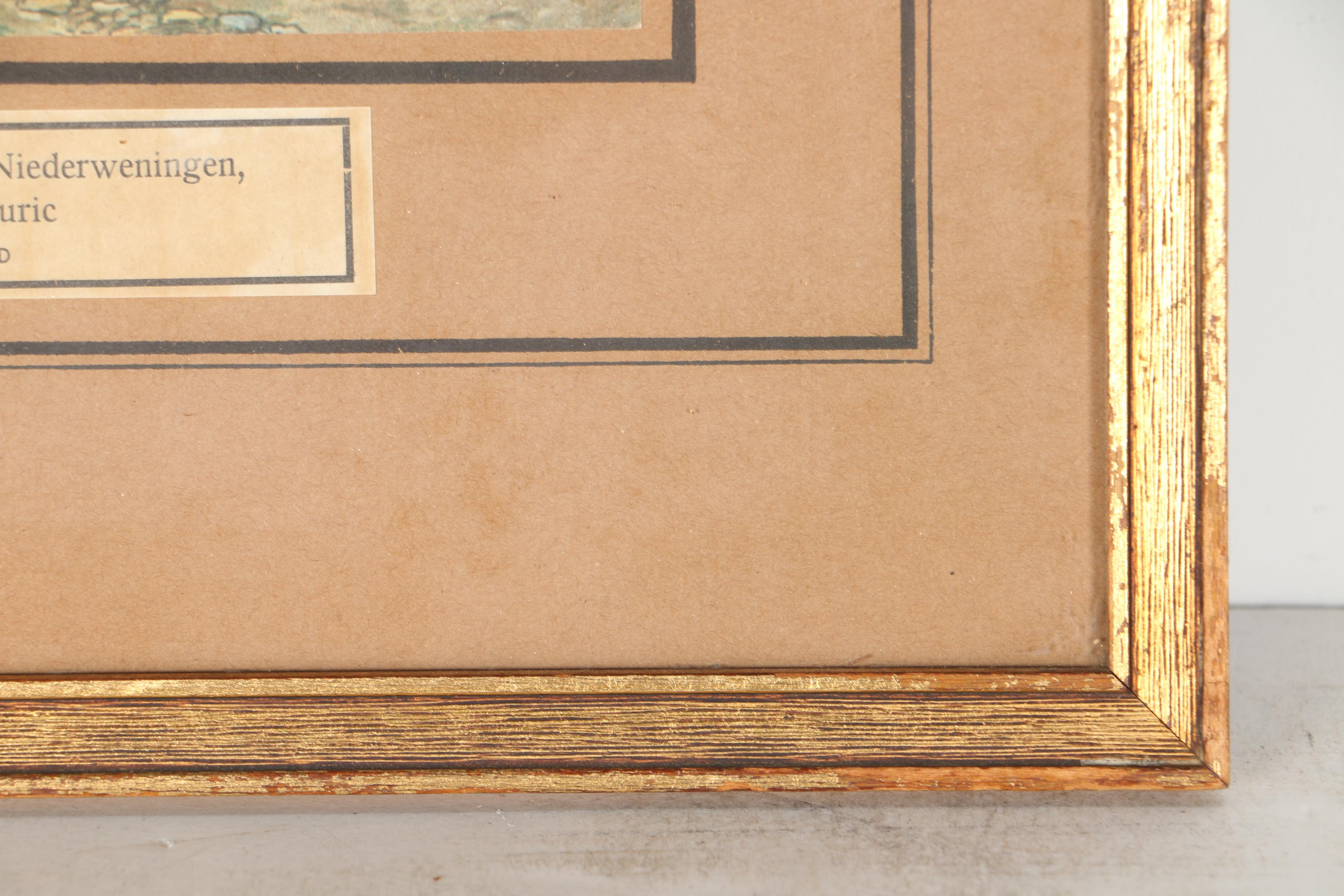 Josef Reinhardt Vintage Lithographs of Swiss Canton Costumes