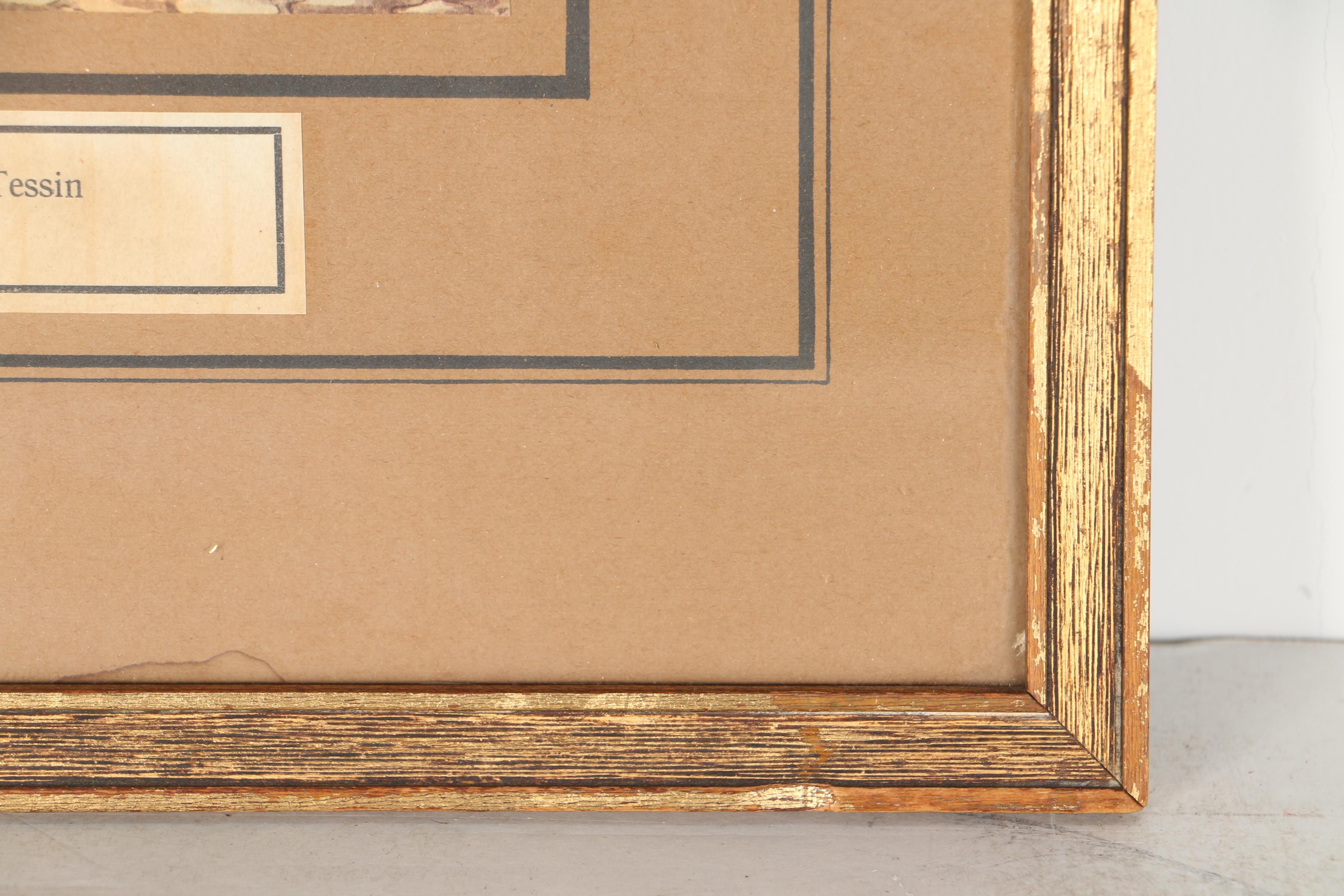 Josef Reinhardt Vintage Lithographs of Swiss Canton Costumes