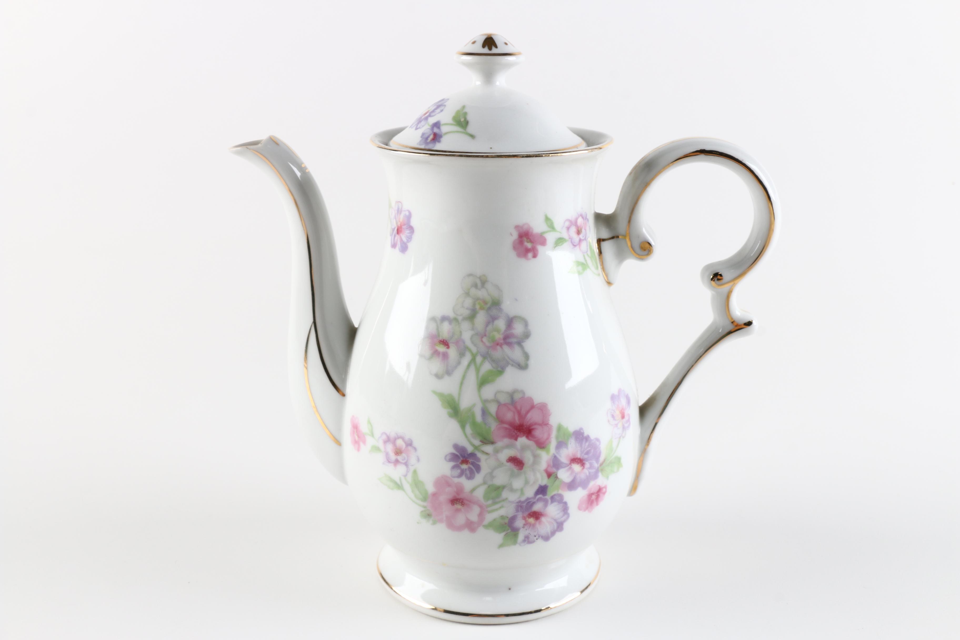 Albion China Incomplete Coffee Service Set