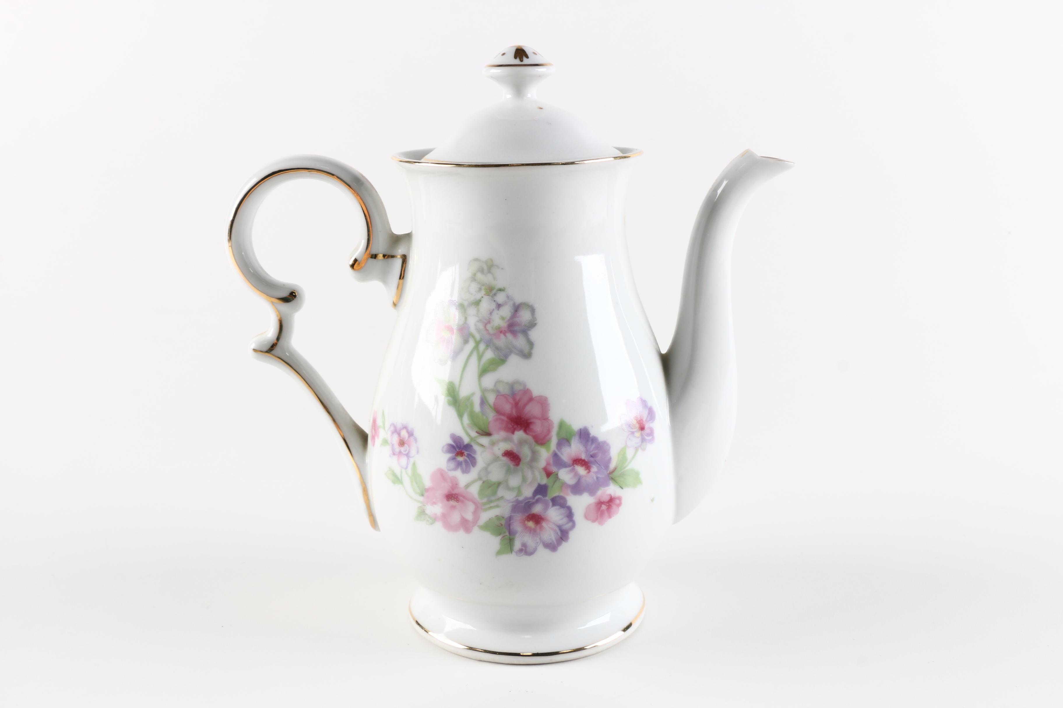 Albion China Incomplete Coffee Service Set