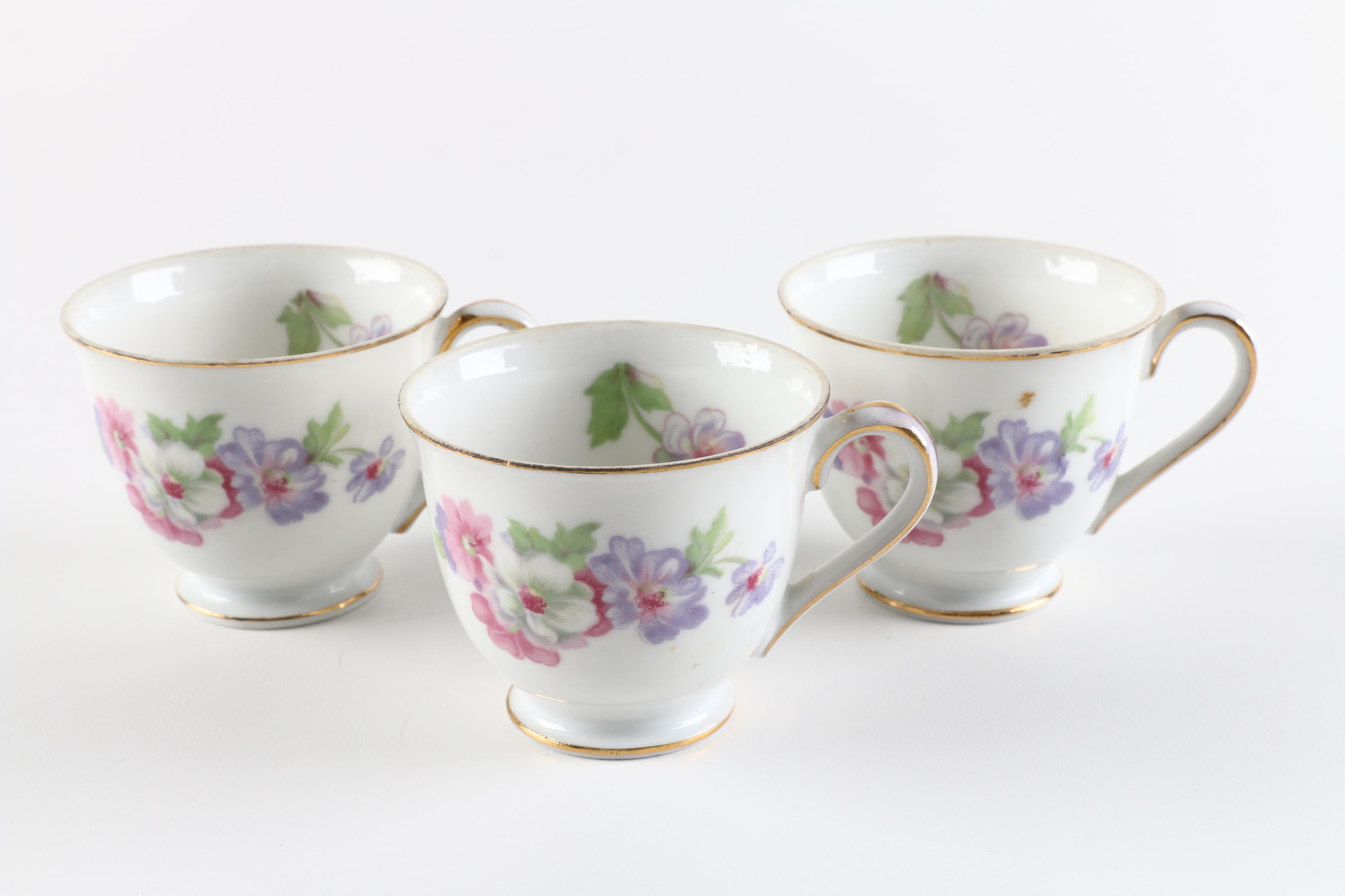Albion China Incomplete Coffee Service Set
