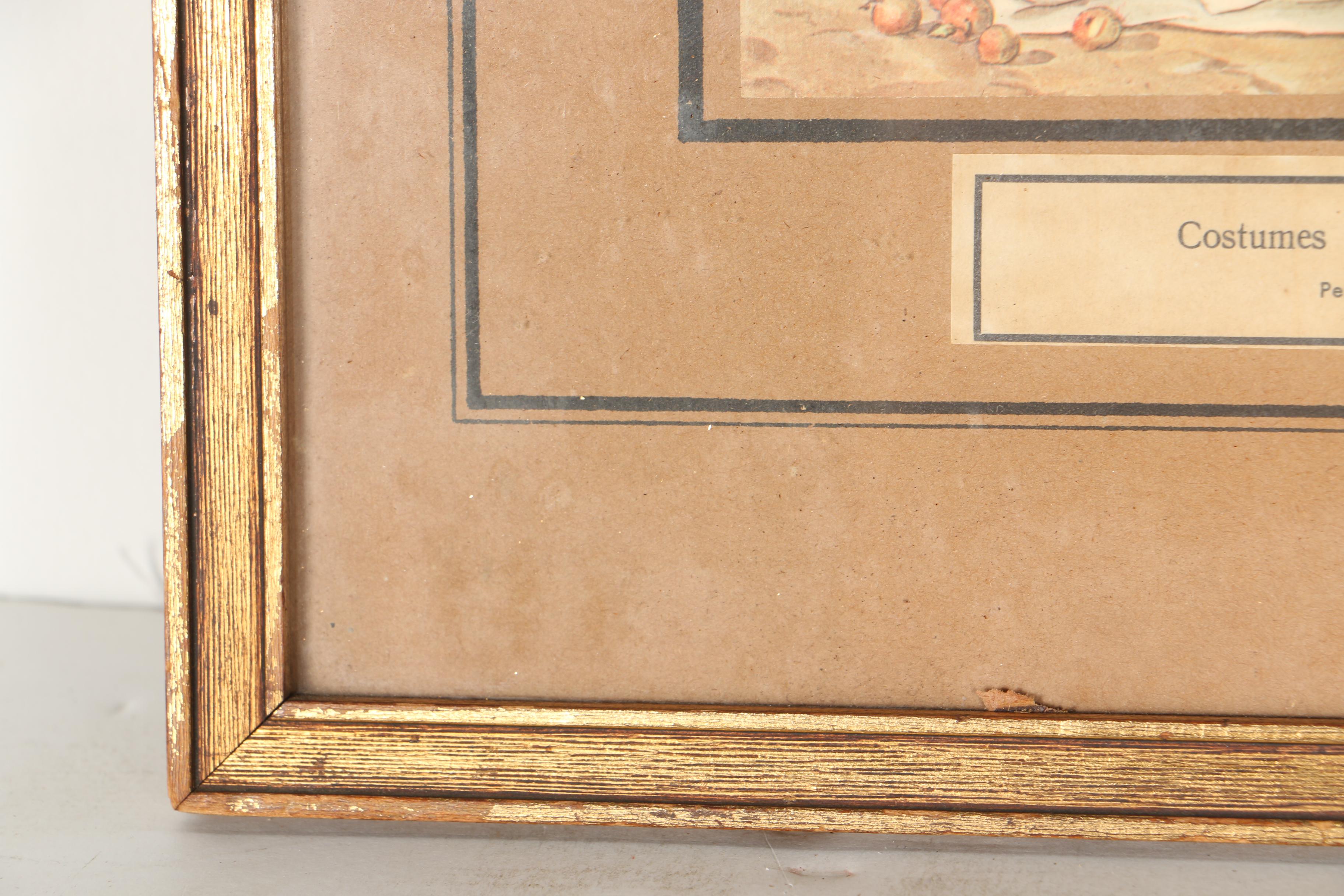 Josef Reinhardt Vintage Lithographs of Swiss Canton Costumes