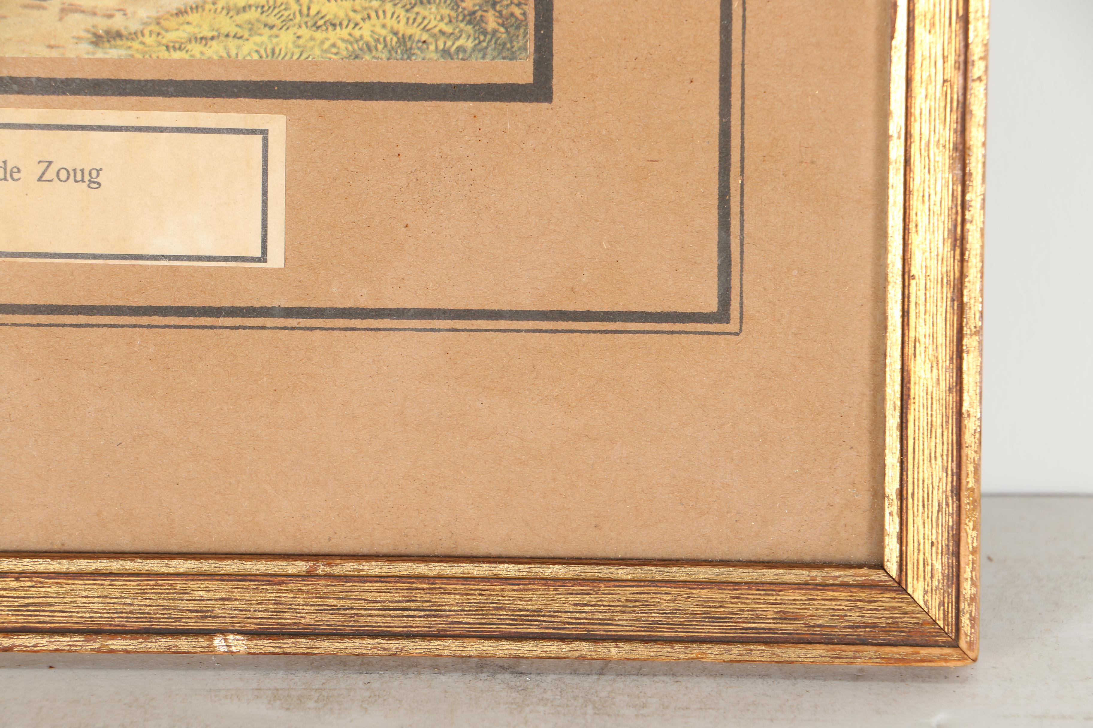 Josef Reinhardt Vintage Lithographs of Swiss Canton Costumes