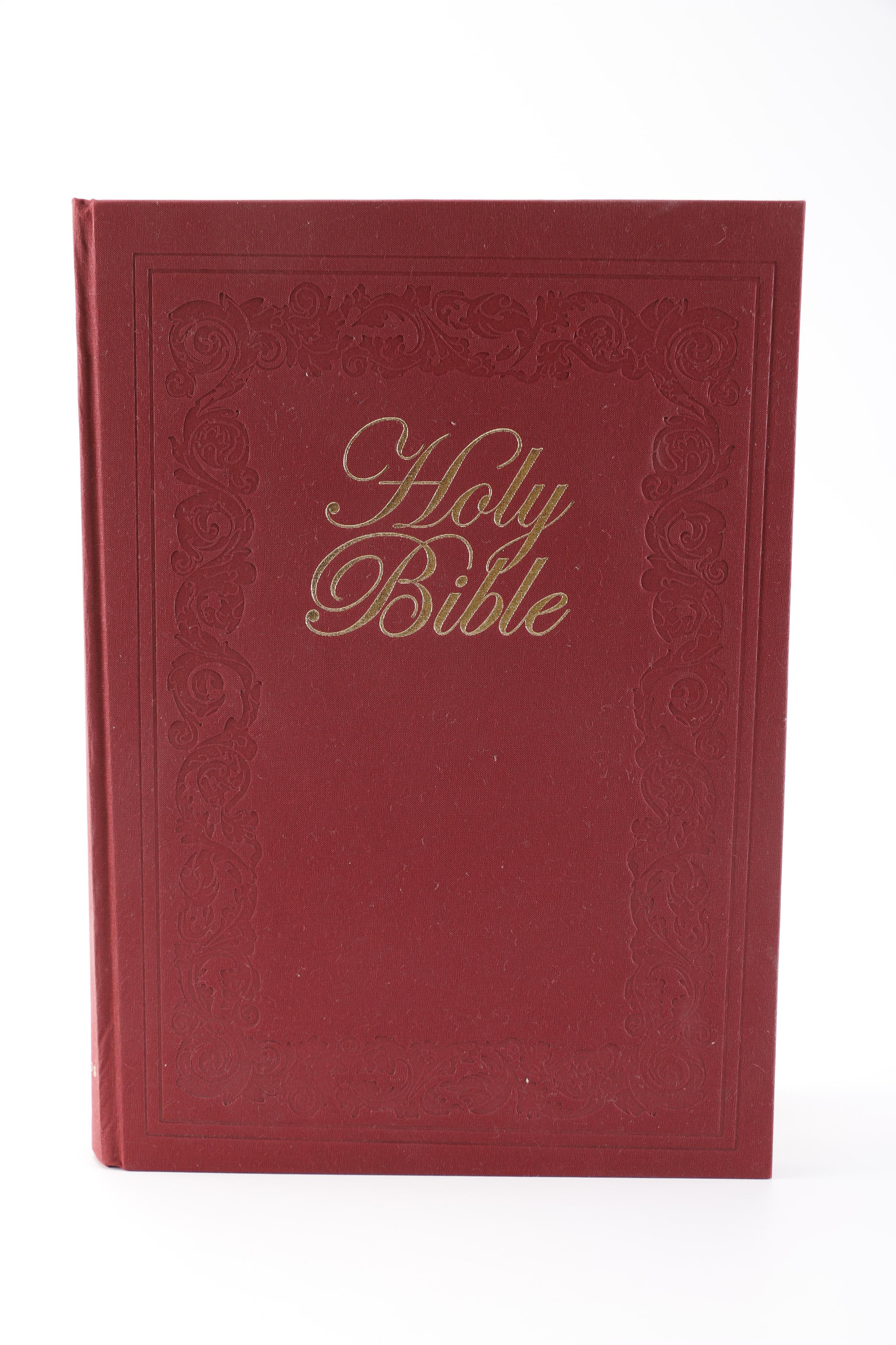 2008 King James Bible With Reproduction Fifteenth-Century Art From the Bible of Borso d'Este