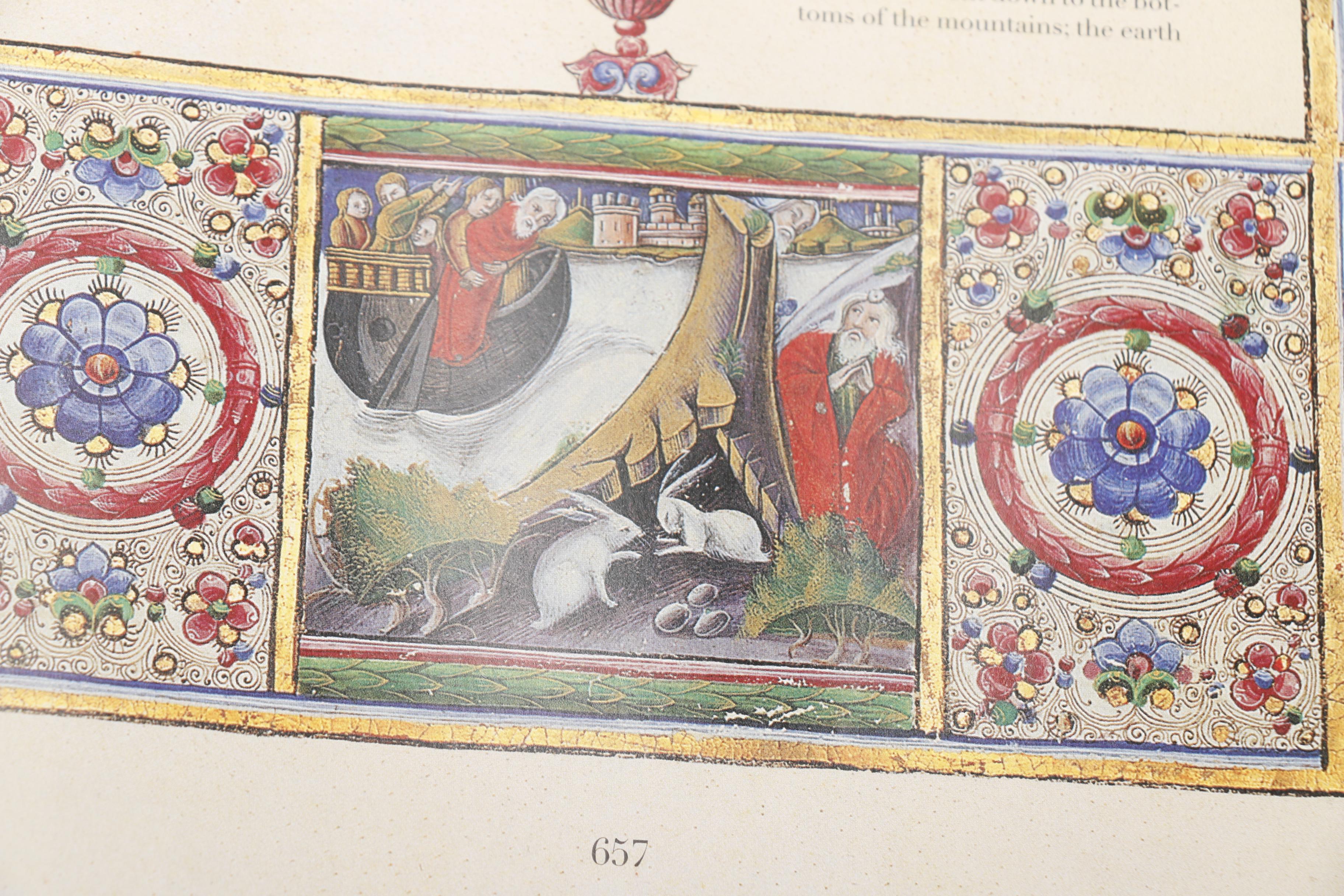 2008 King James Bible With Reproduction Fifteenth-Century Art From the Bible of Borso d'Este