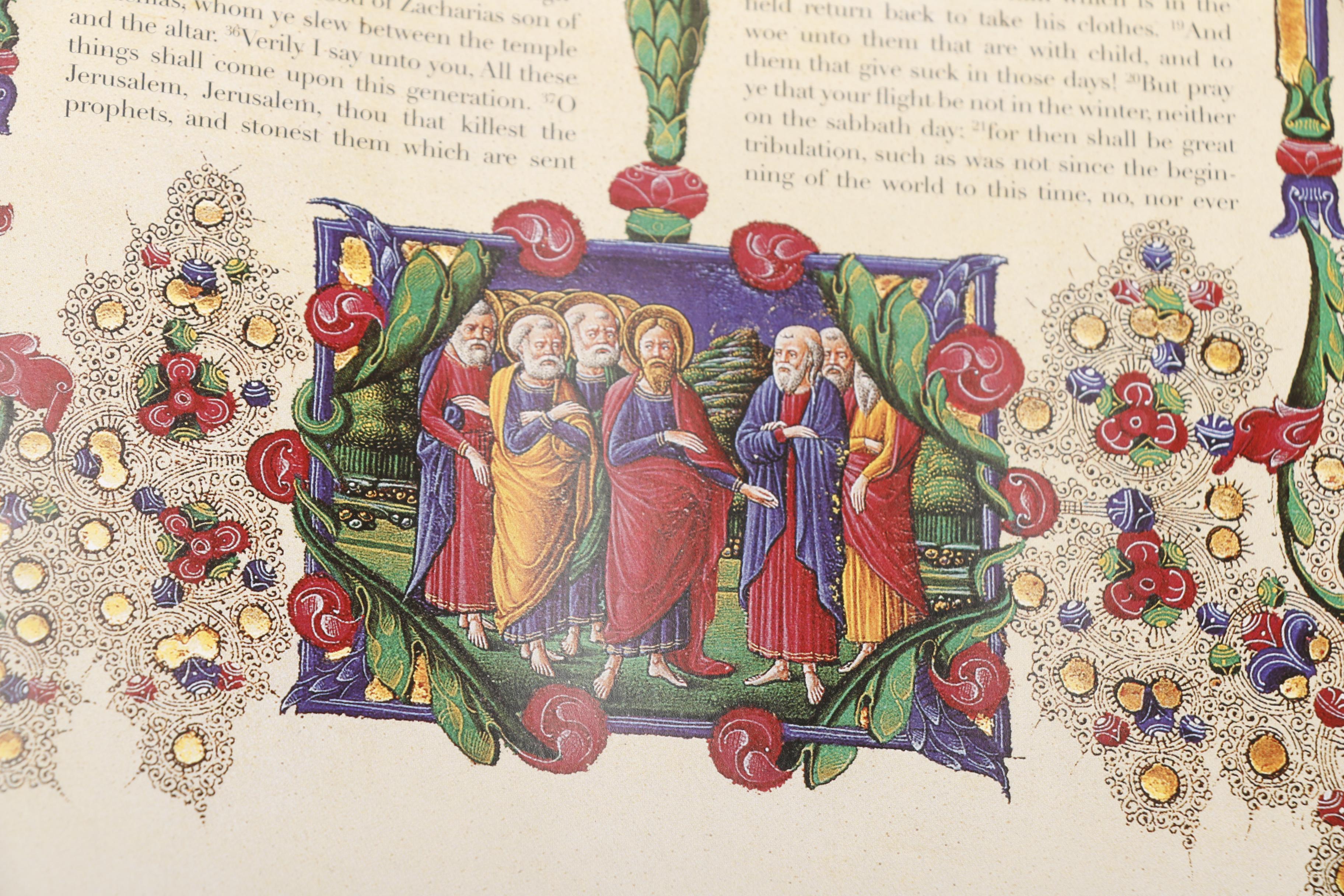 2008 King James Bible With Reproduction Fifteenth-Century Art From the Bible of Borso d'Este