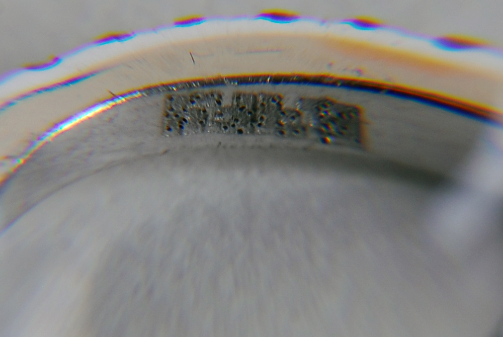 Two Pairs of EFFY 14K White Gold Blue Diamond and White Diamond Earrings