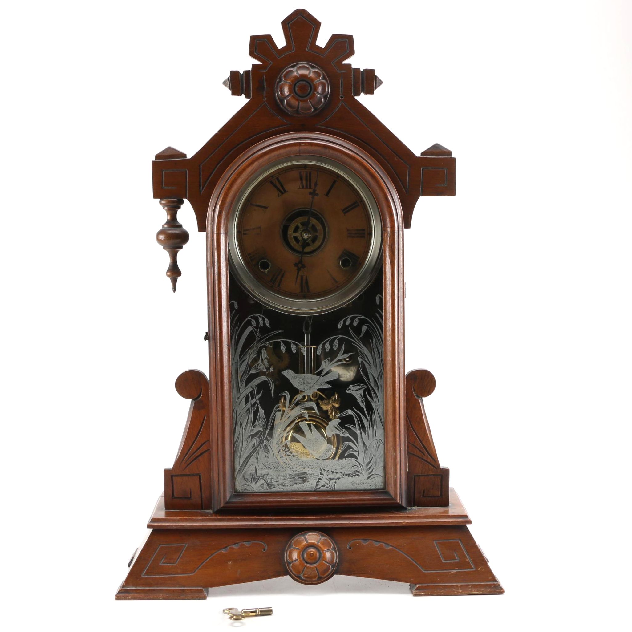 Antique William L. Gilbert "Parisian" Clock