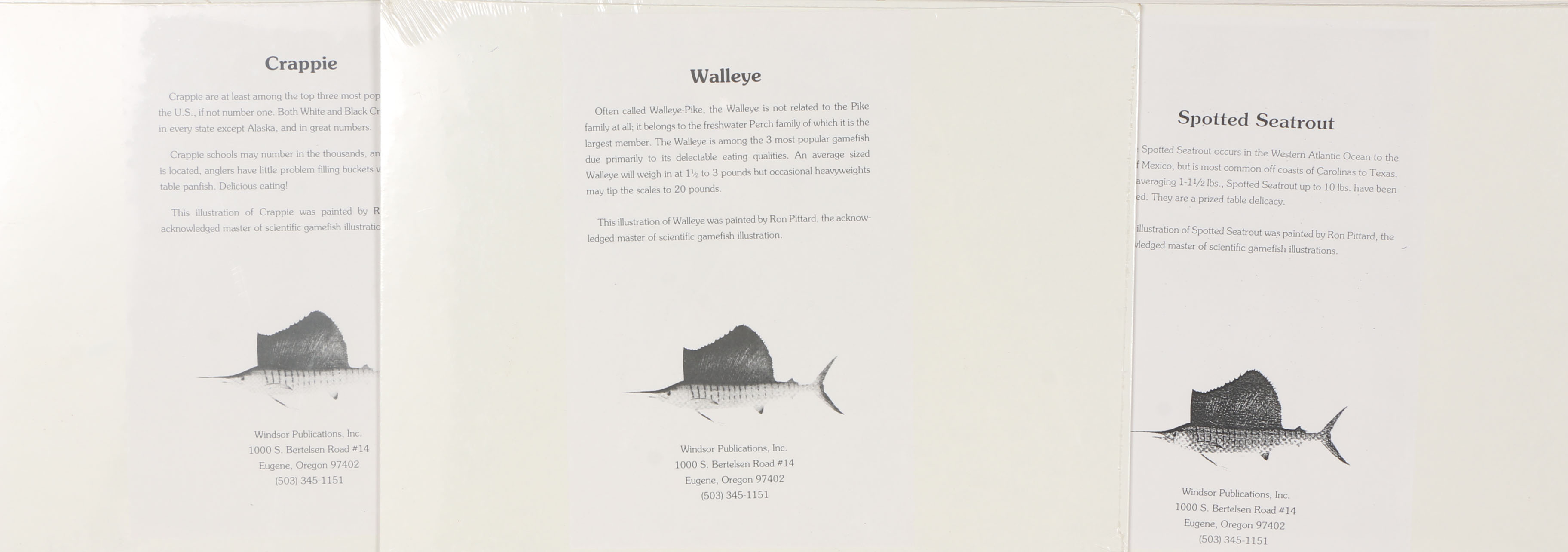 Collection of Ron Pittard Offset Lithographs