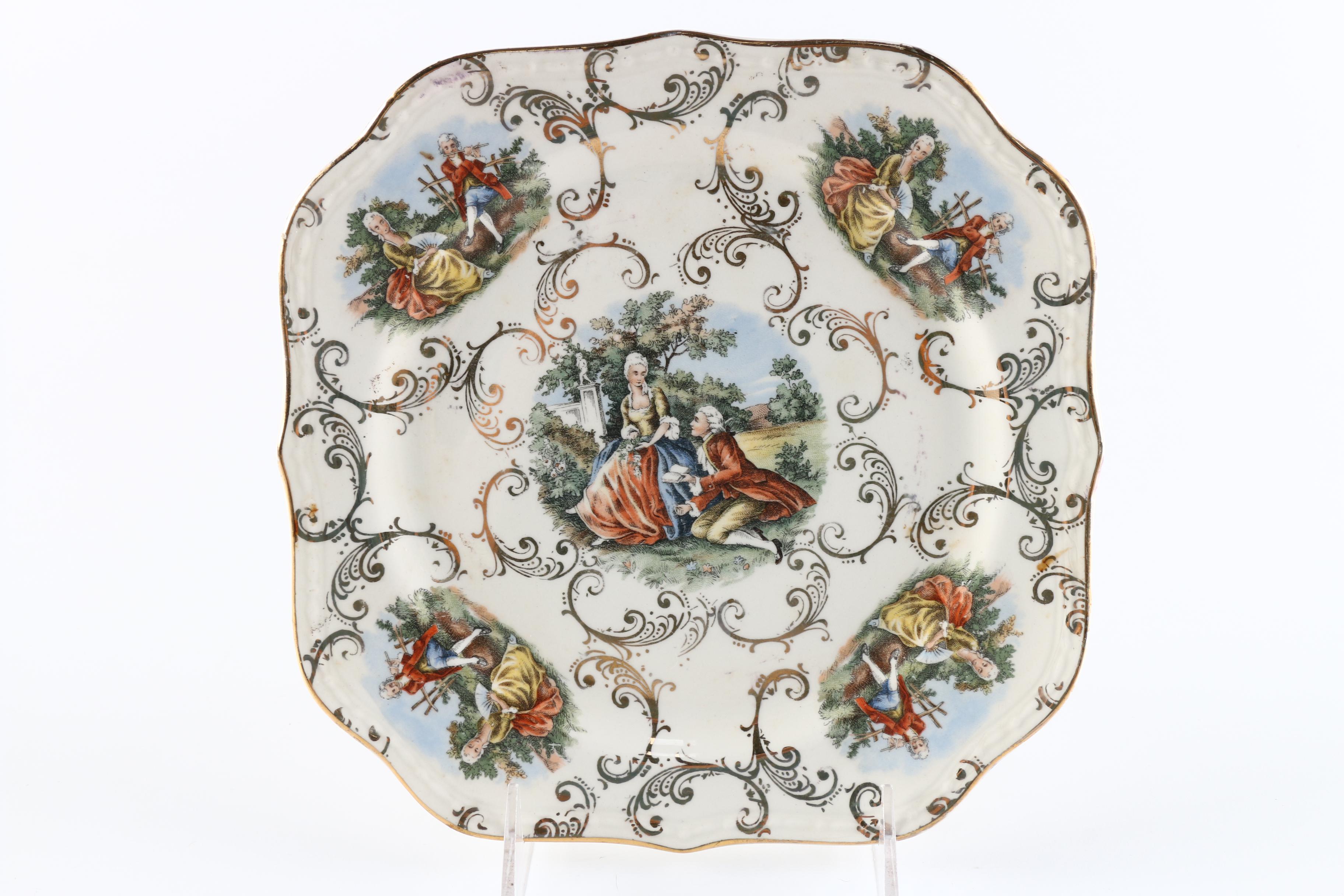 Homer Laughlin Georgian Royal China Salad Plates