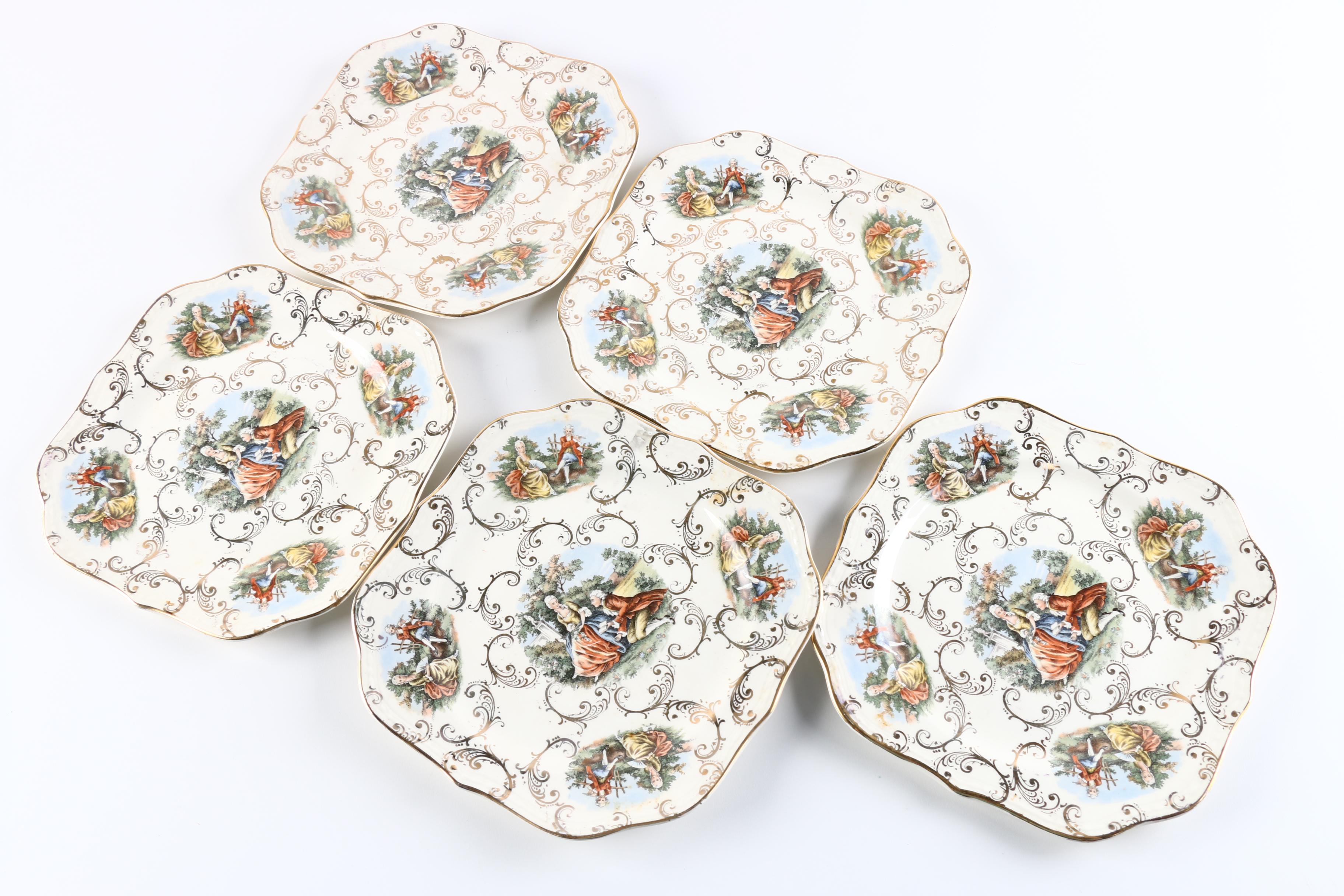 Homer Laughlin Georgian Royal China Salad Plates