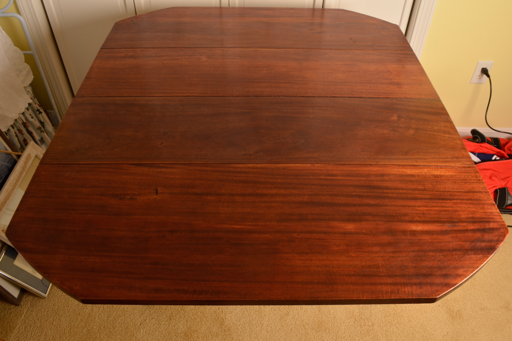 Vintage Drop-Leaf Federal Style Table