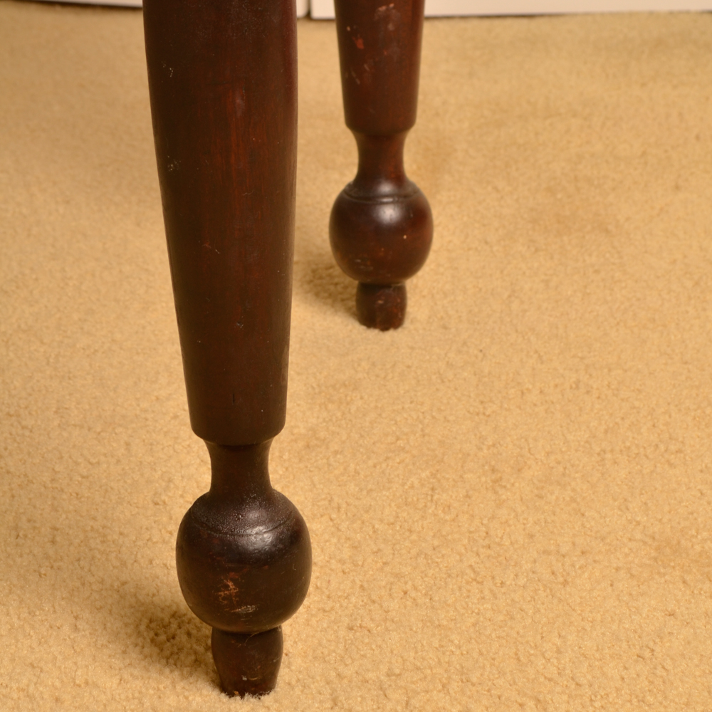 Vintage Drop-Leaf Federal Style Table