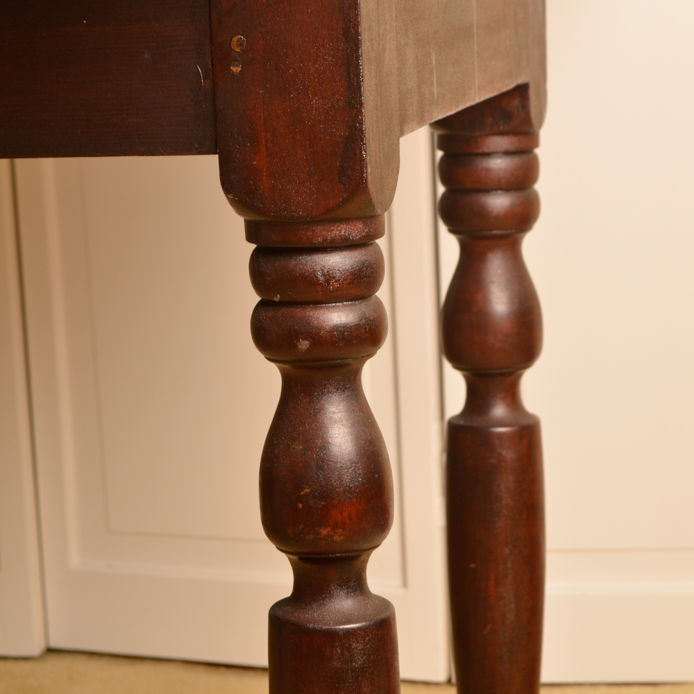 Vintage Drop-Leaf Federal Style Table