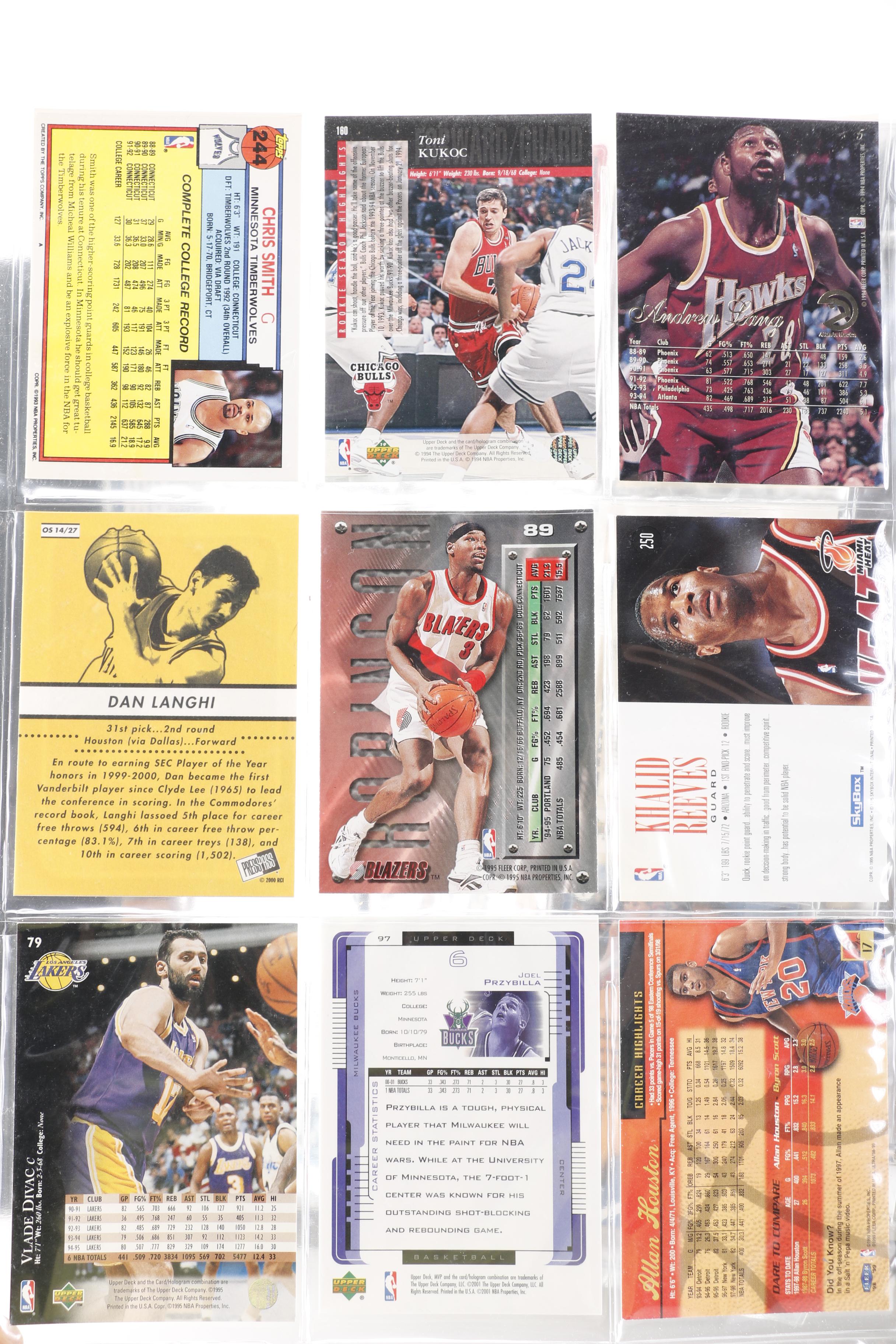 1990s–2000s Basketball Card Collection