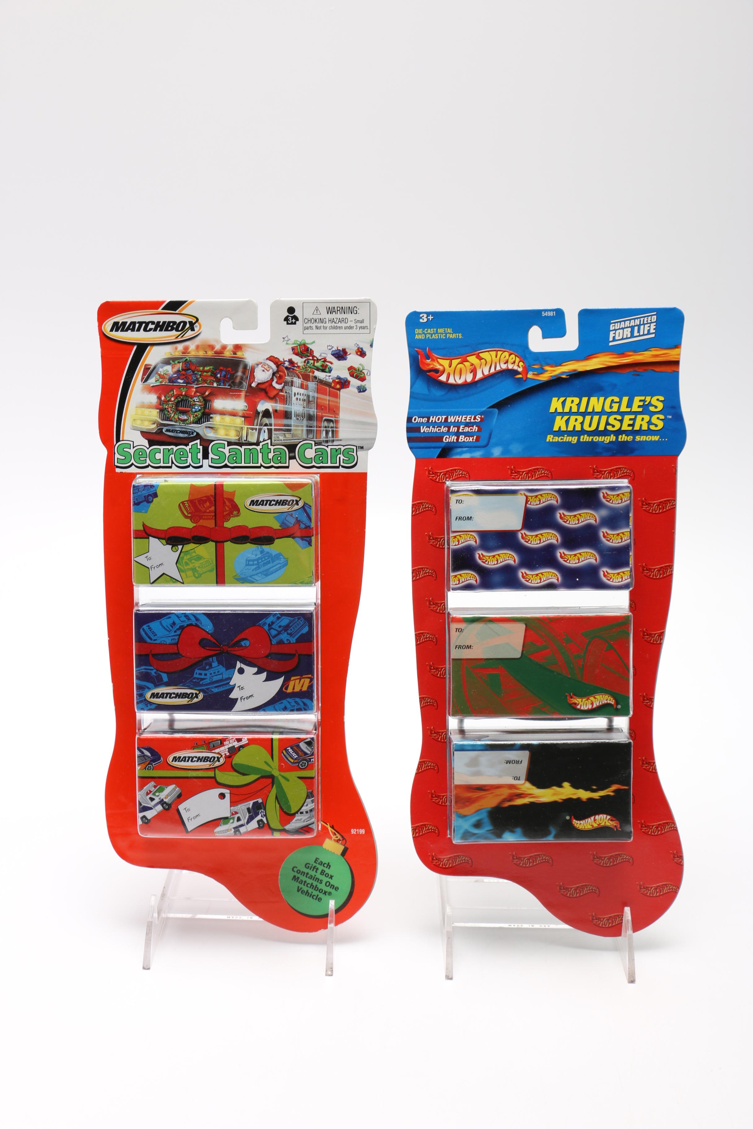 Hot Wheels and Matchbox Christmas Die-Cast Car Collection
