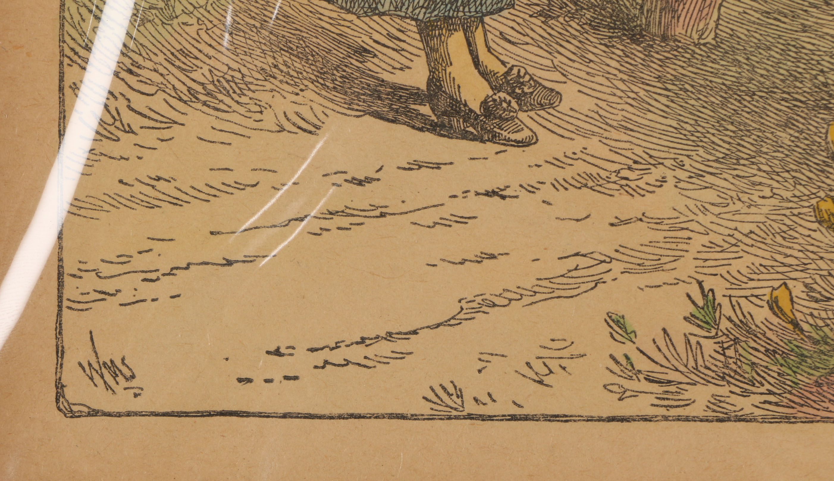 Mid to Late 19th Century Hand-Colored Lithographs