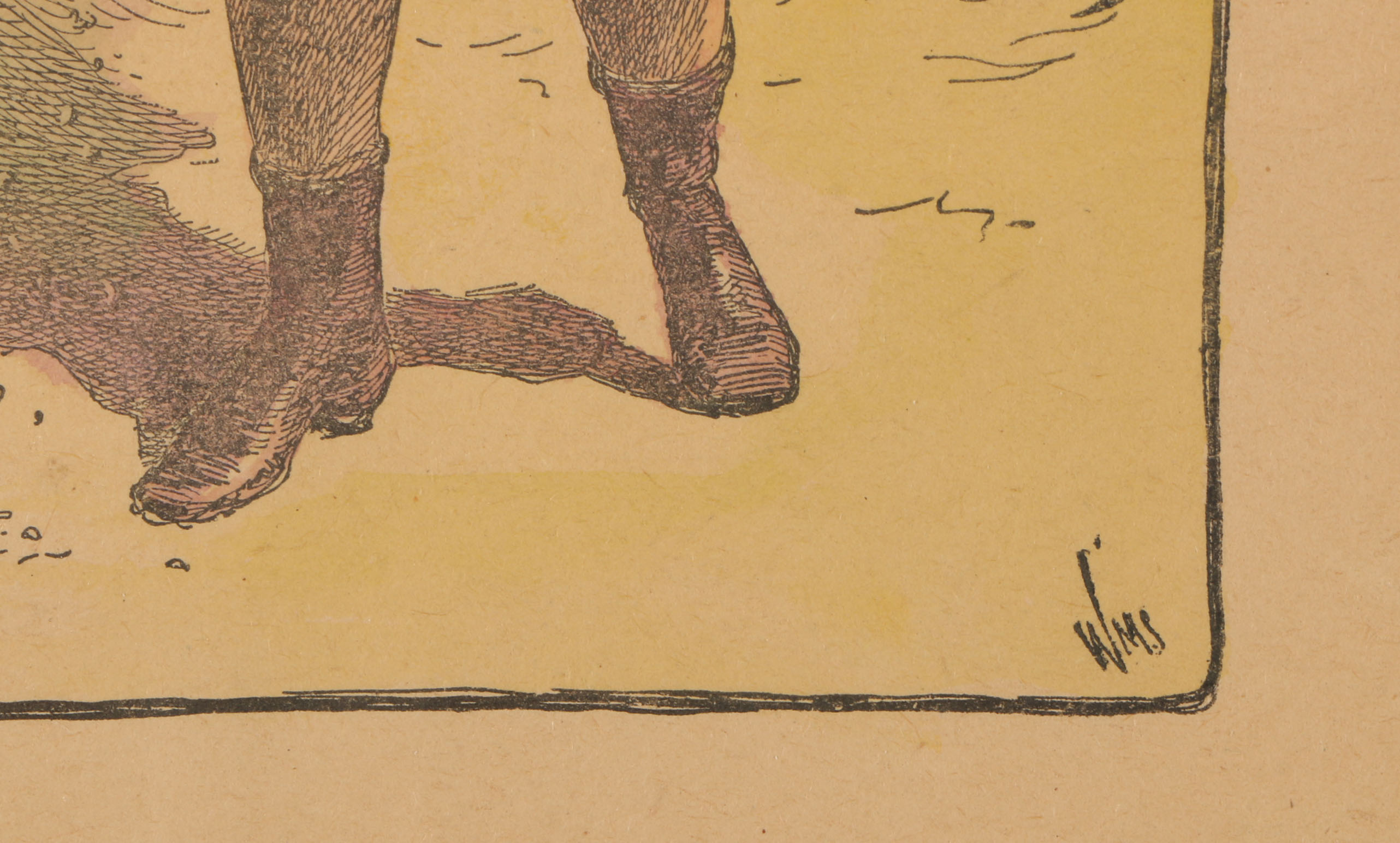 Mid to Late 19th Century Hand-Colored Lithographs