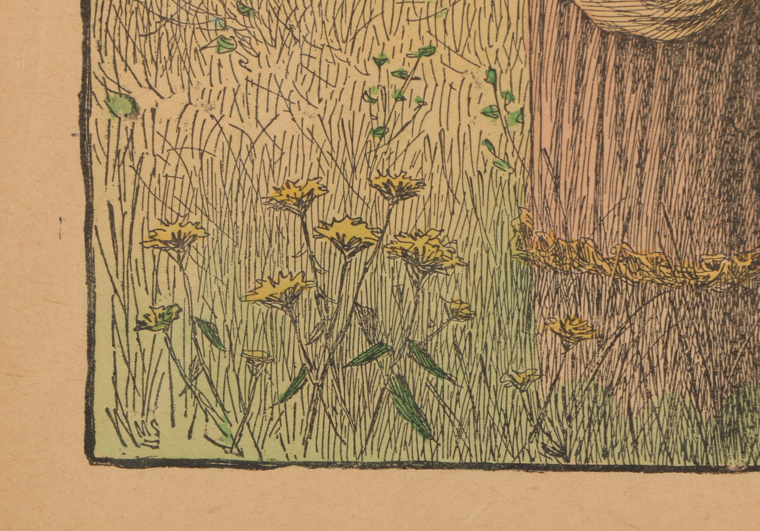 Mid to Late 19th Century Hand-Colored Lithographs