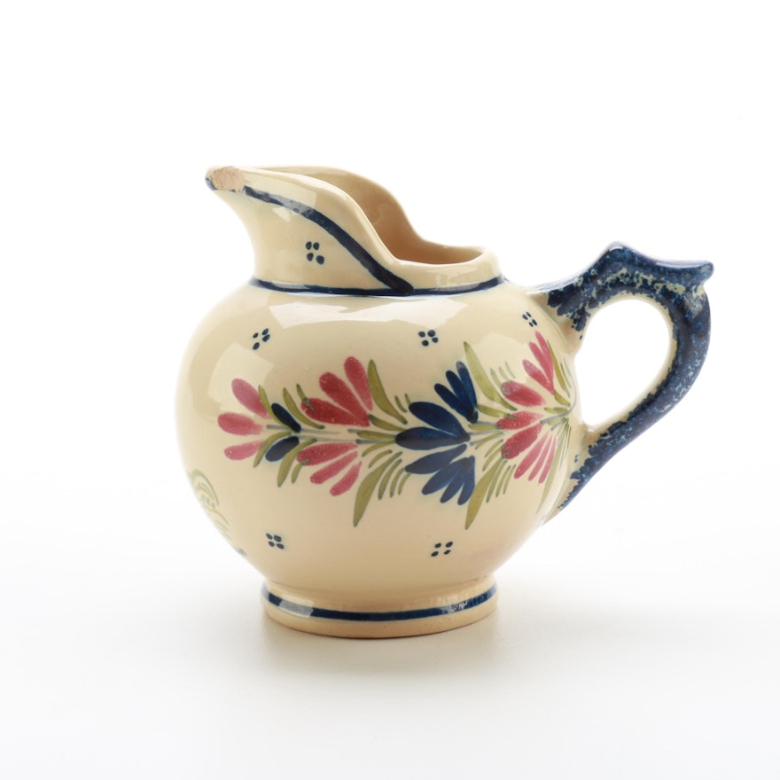 French Ceramic Pitcher