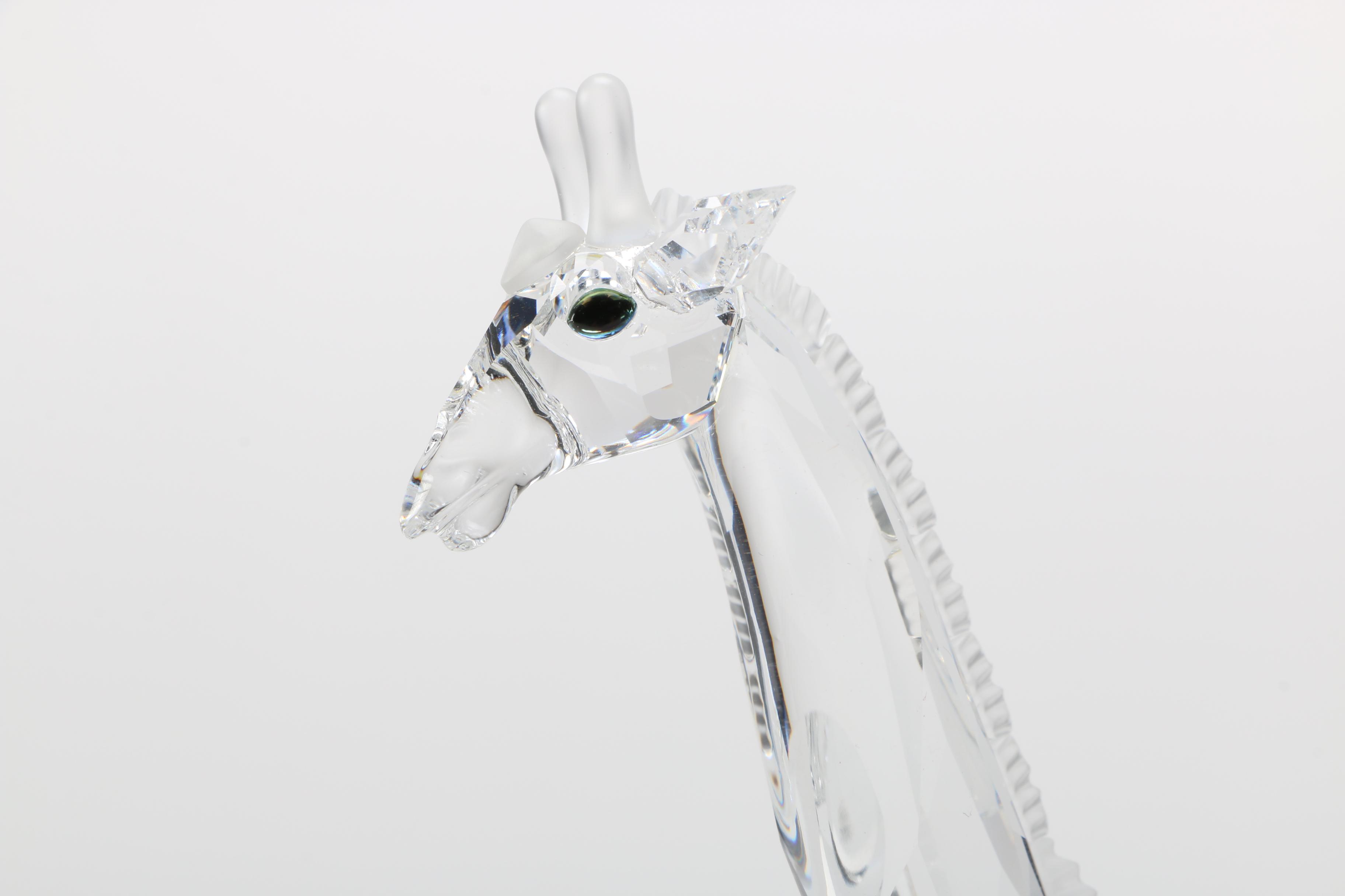 Swarovski Silver Crystal Giraffe
