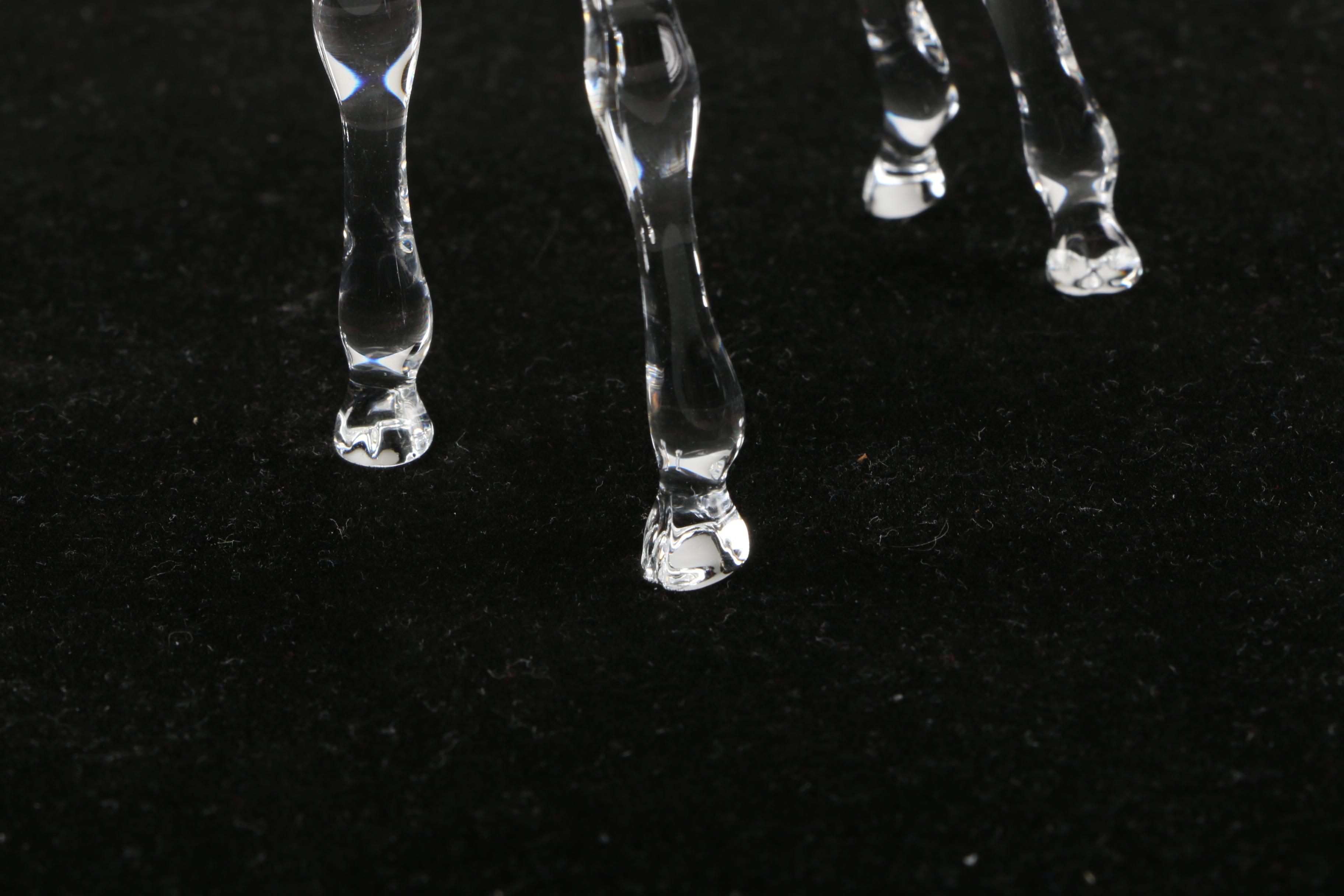 Swarovski Silver Crystal Giraffe