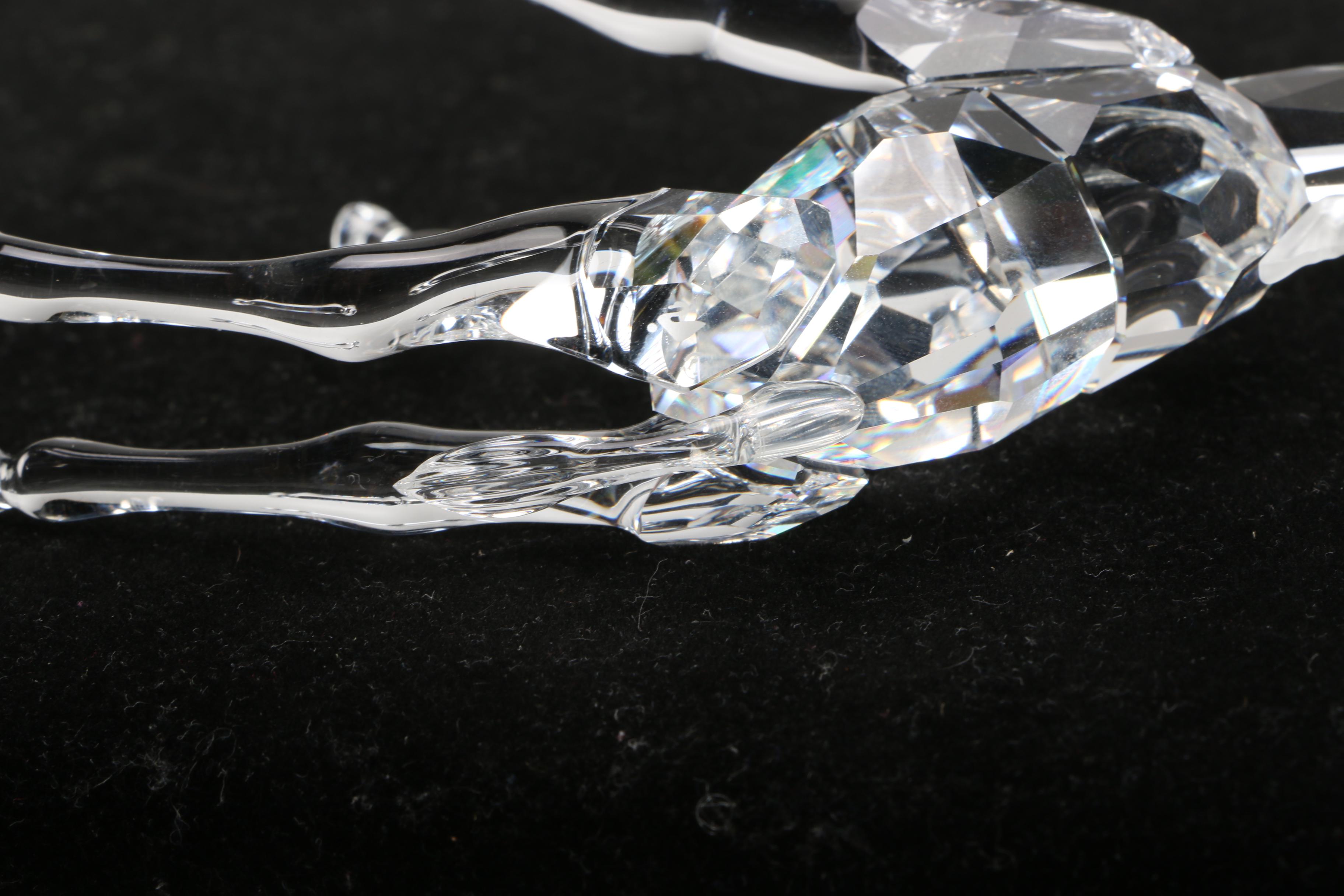 Swarovski Silver Crystal Giraffe