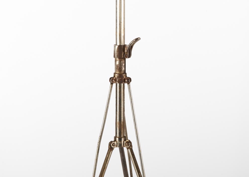 Vintage Reproduction of a Stradivarius Violin and Music Stand