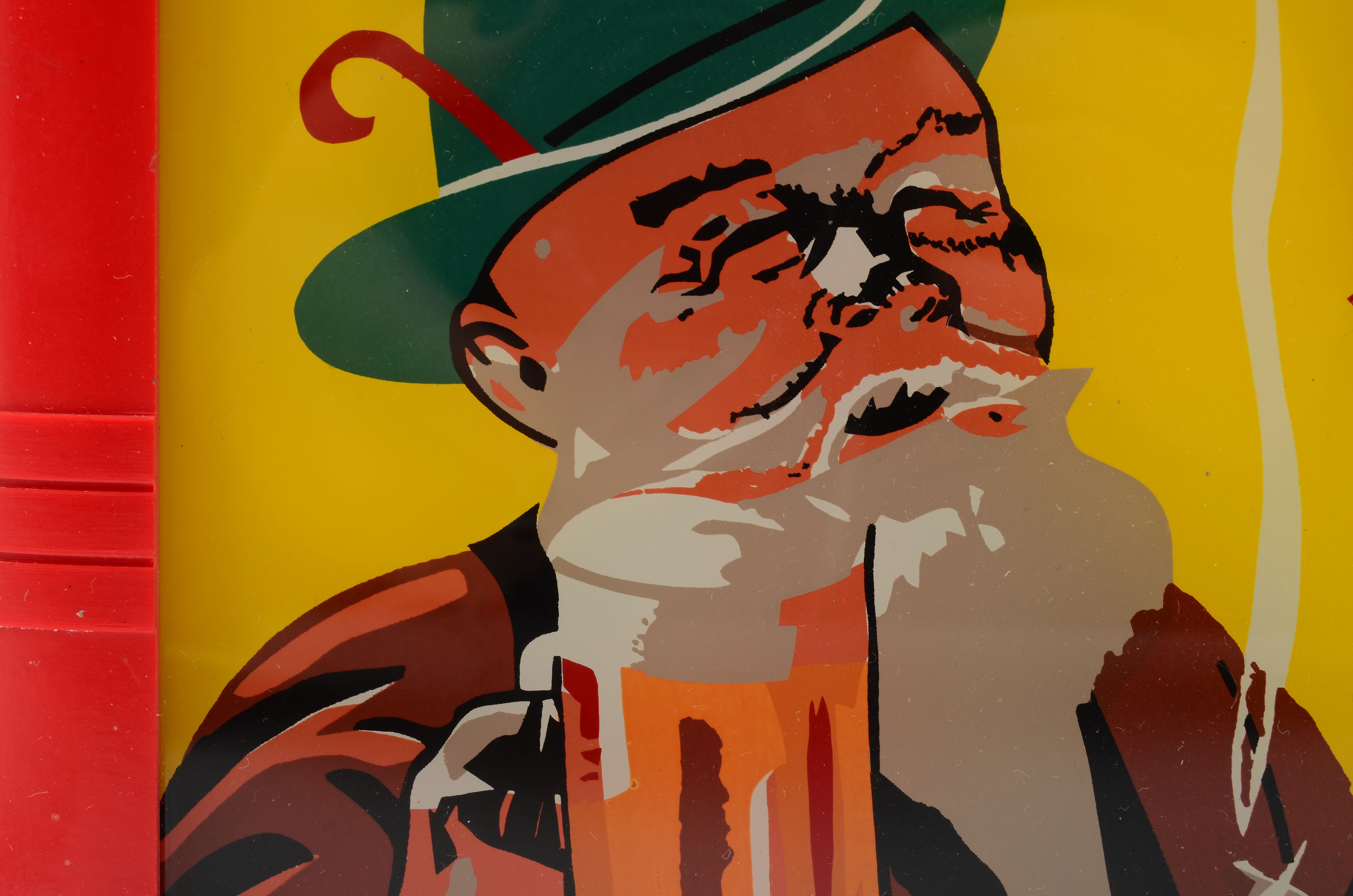 1940s "Burger Brau" Lighted Countertop Sign