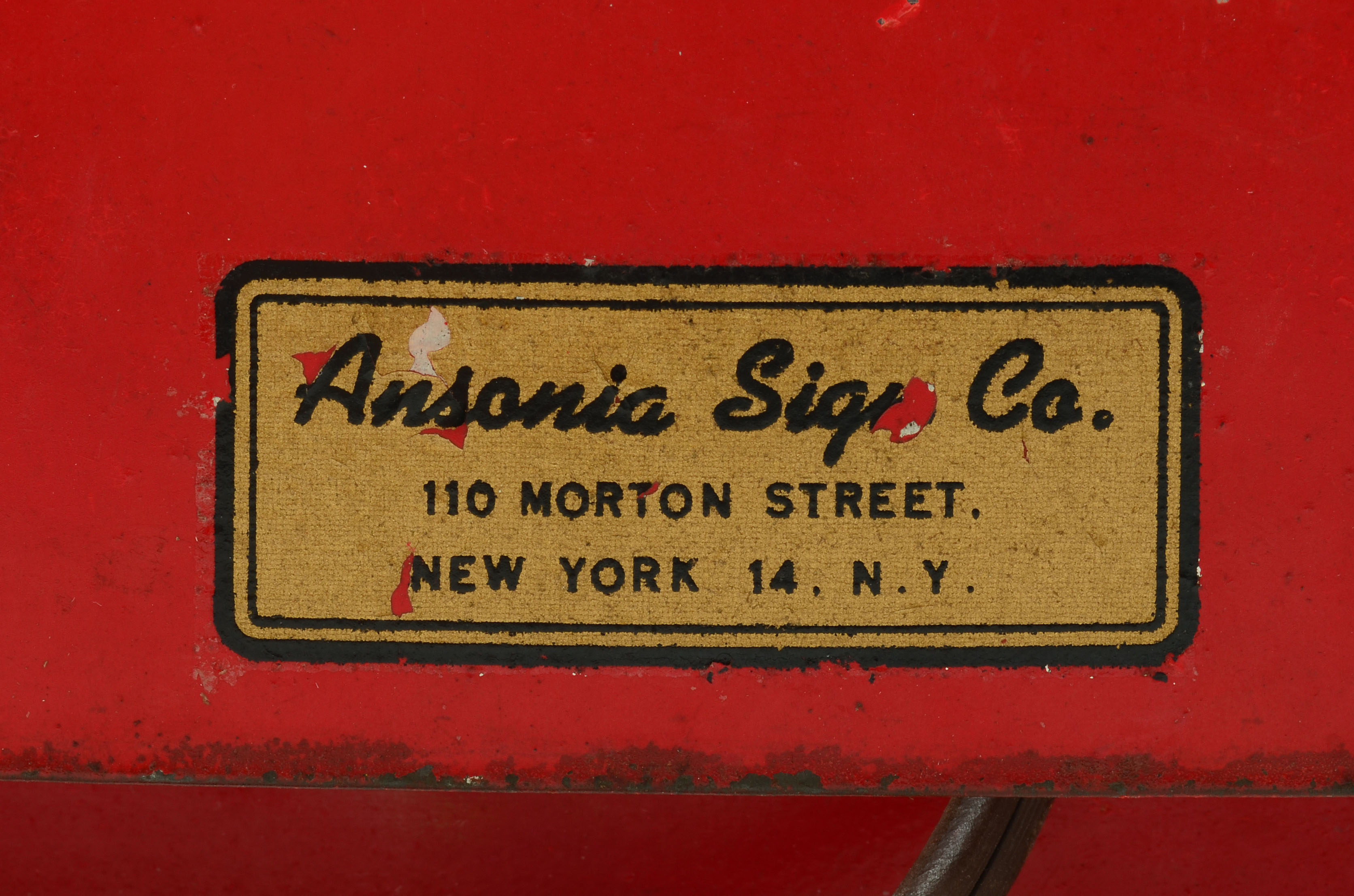 1940s "Burger Brau" Lighted Countertop Sign