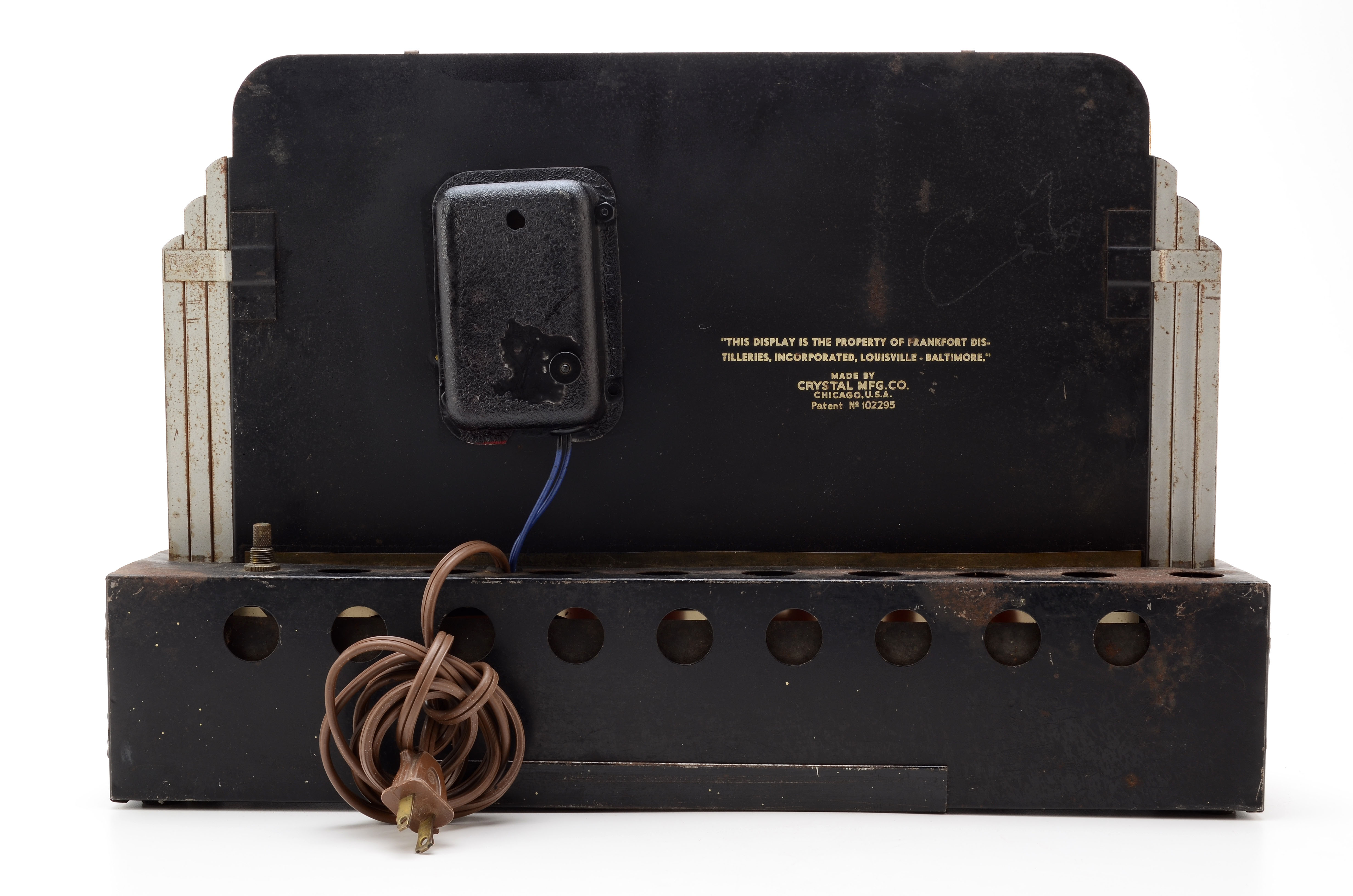 Four Roses Bourbon Whiskey Lighted Advertising Clock