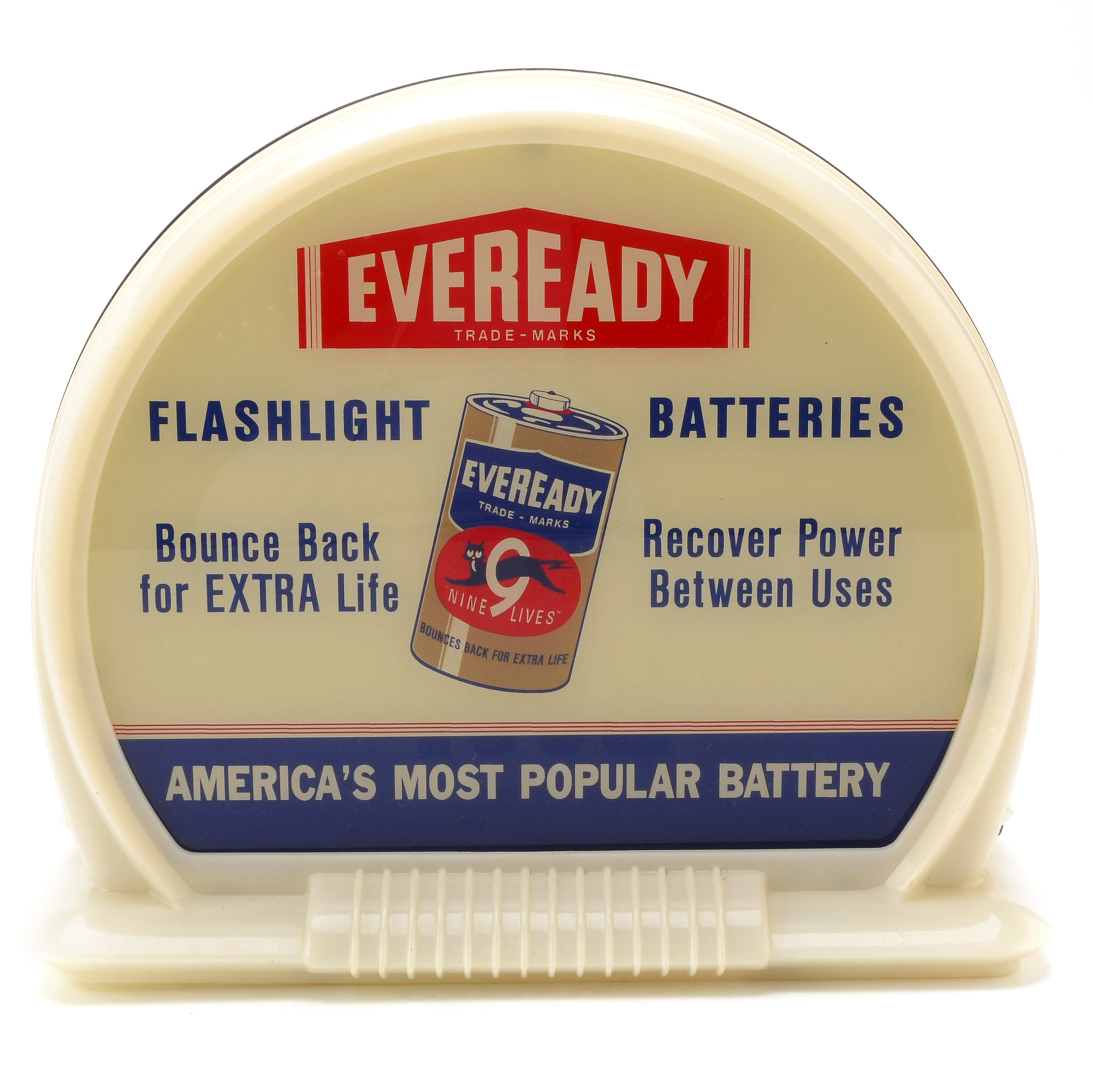 Eveready Battery Lighted Advertising Sign