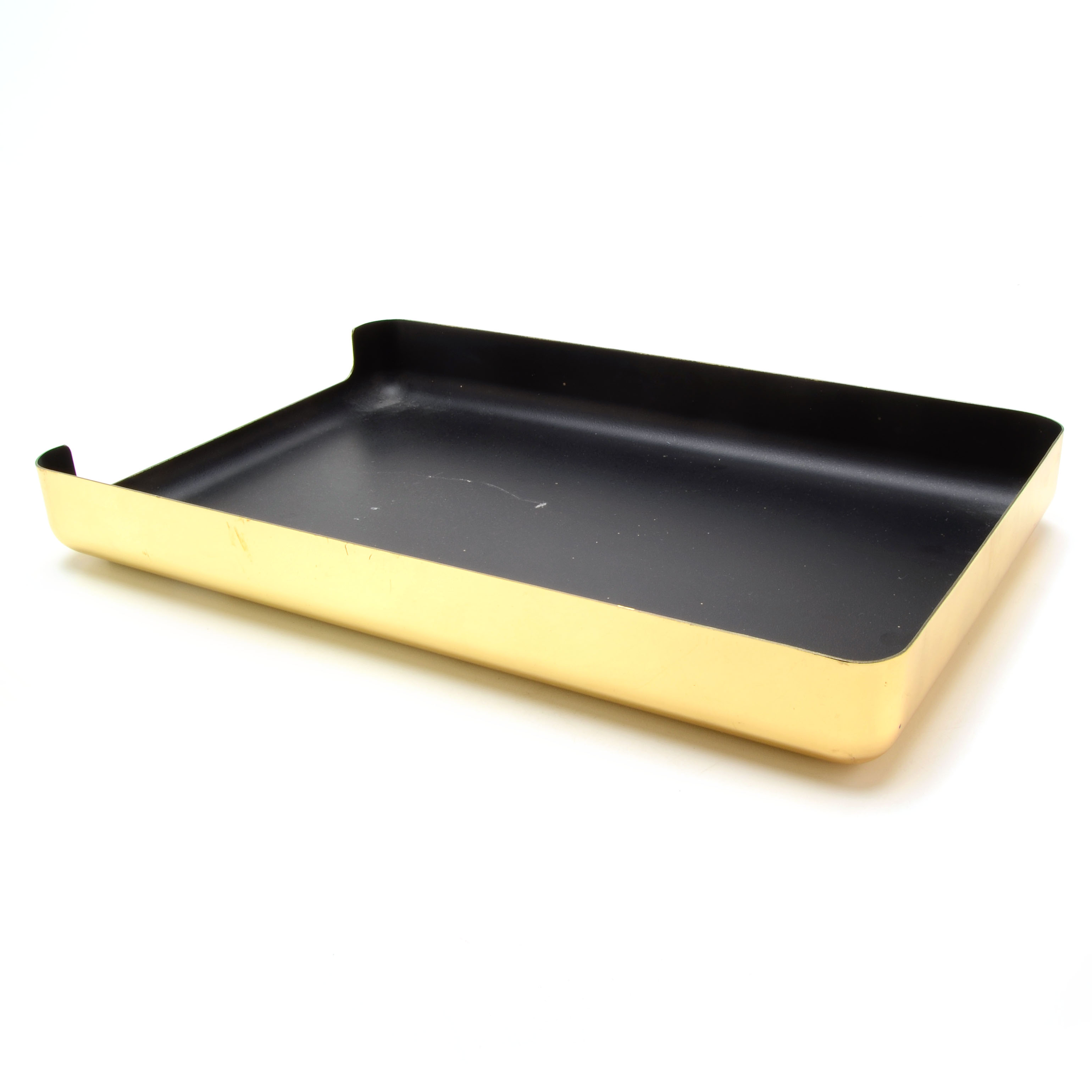 Vintage Eldon Gold Tone File Tray