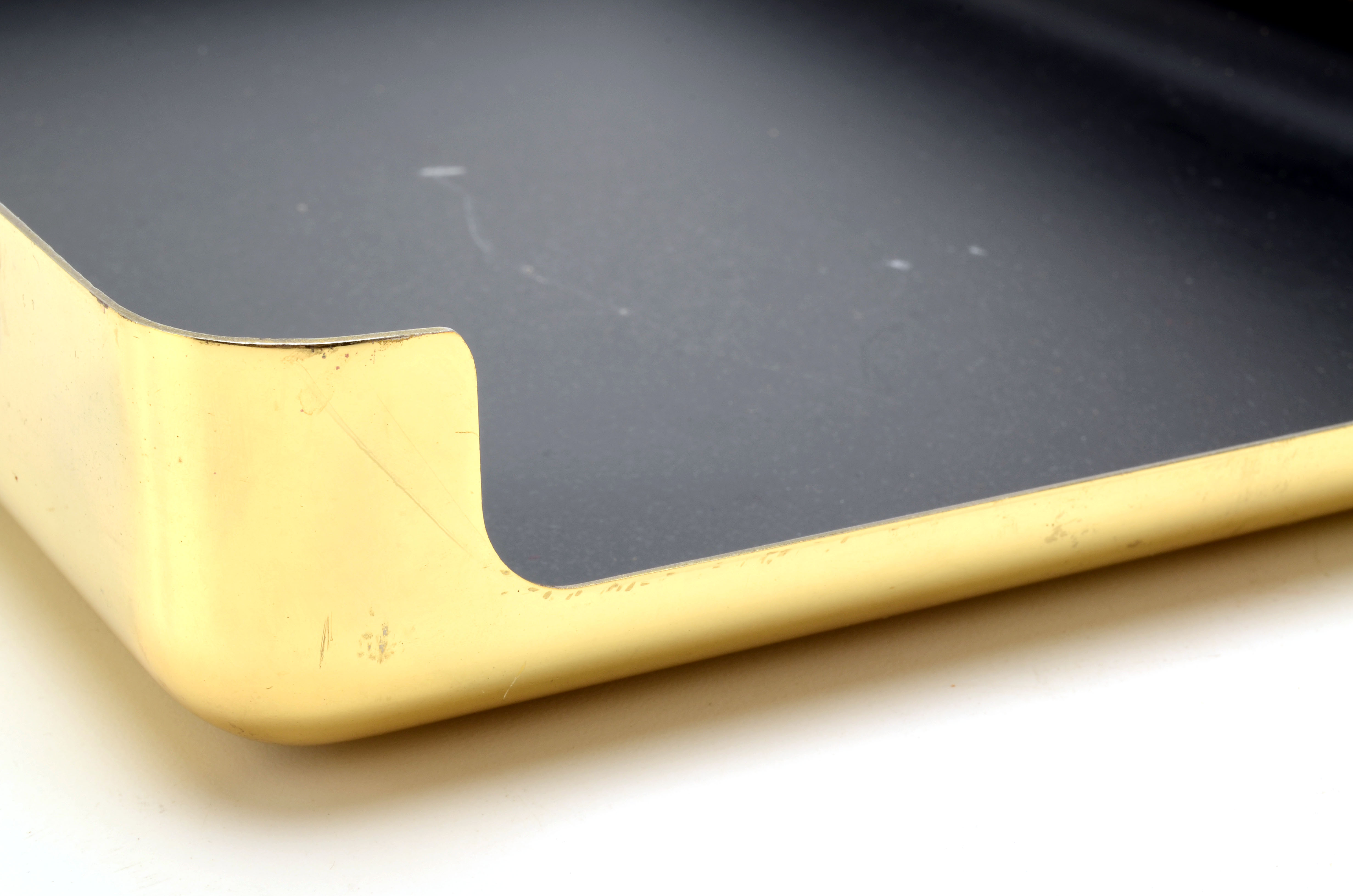 Vintage Eldon Gold Tone File Tray