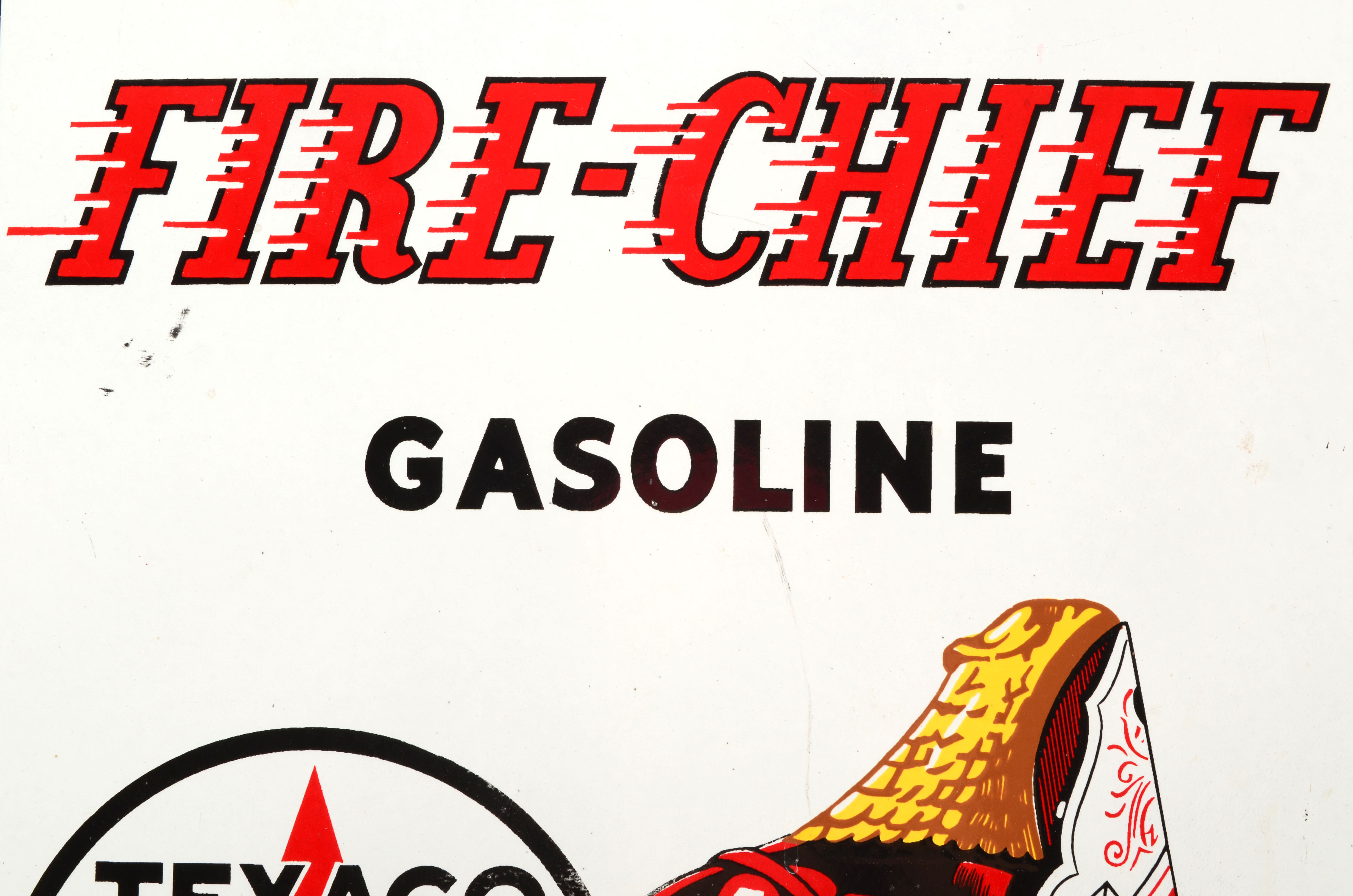 Mobilgas and Texaco Porcelain Enamel Gas Station Pump Plates