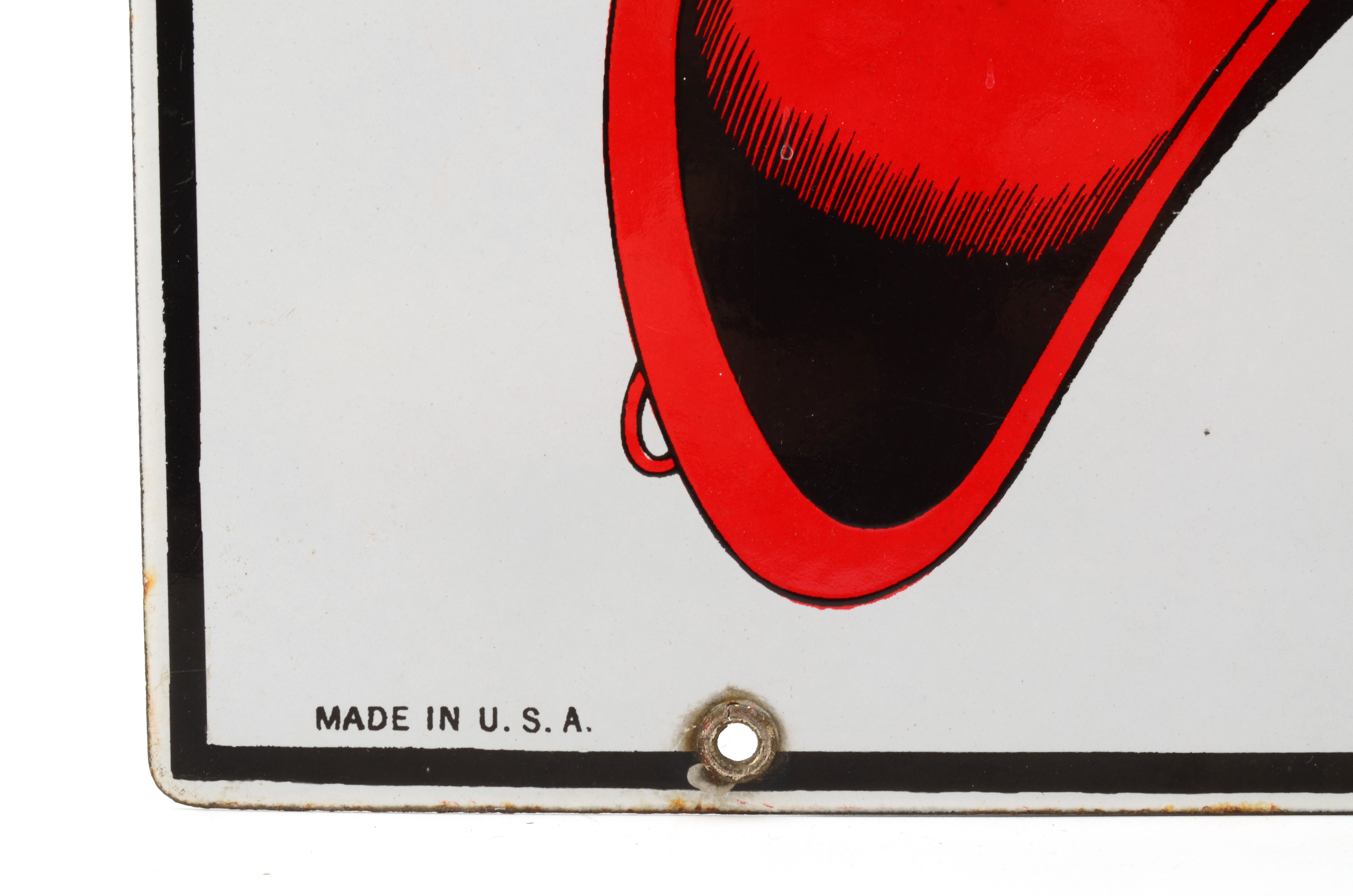 Mobilgas and Texaco Porcelain Enamel Gas Station Pump Plates