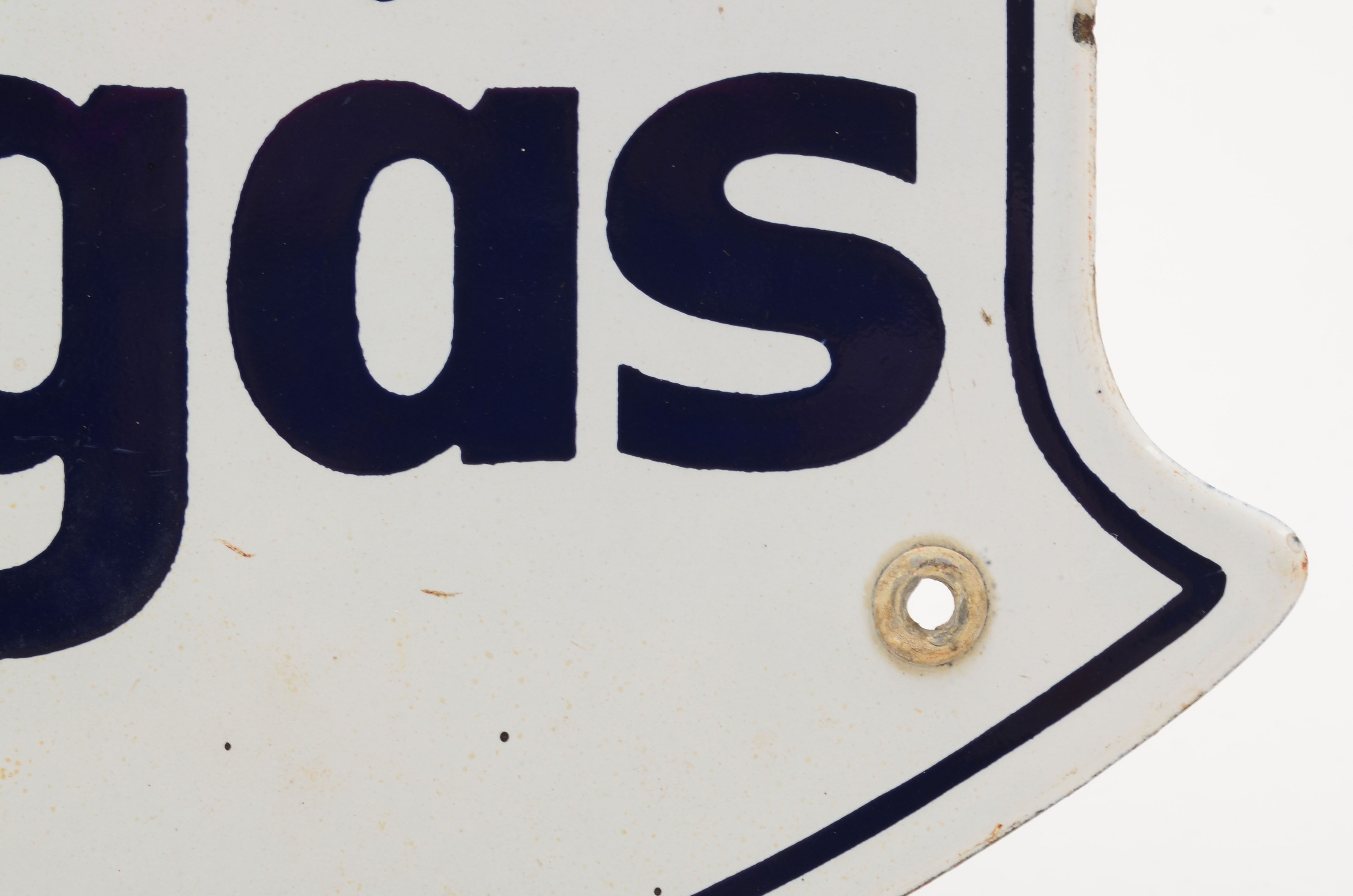 Mobilgas and Texaco Porcelain Enamel Gas Station Pump Plates