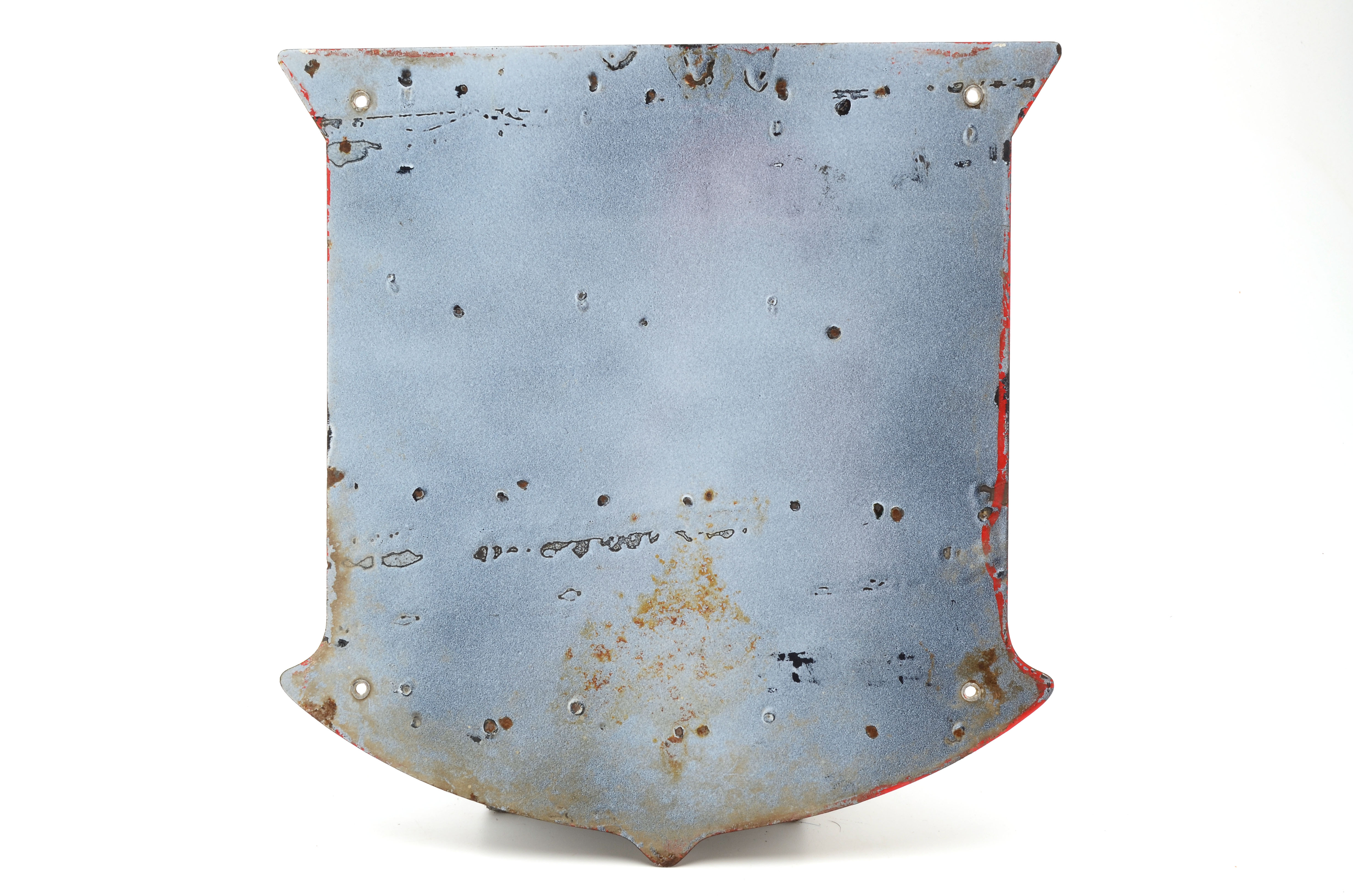 Mobilgas and Texaco Porcelain Enamel Gas Station Pump Plates