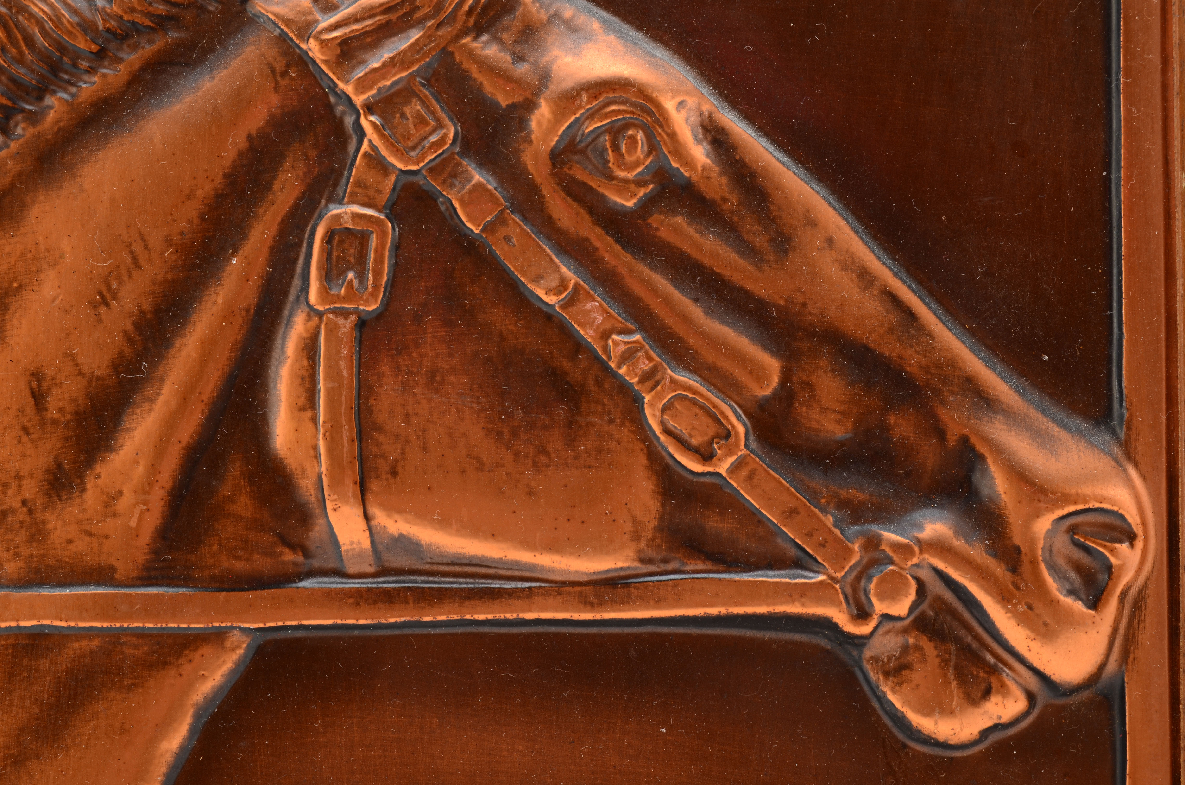 Vintage Burger Beer Hand-Crafted Copper Sign by Bruce Fox