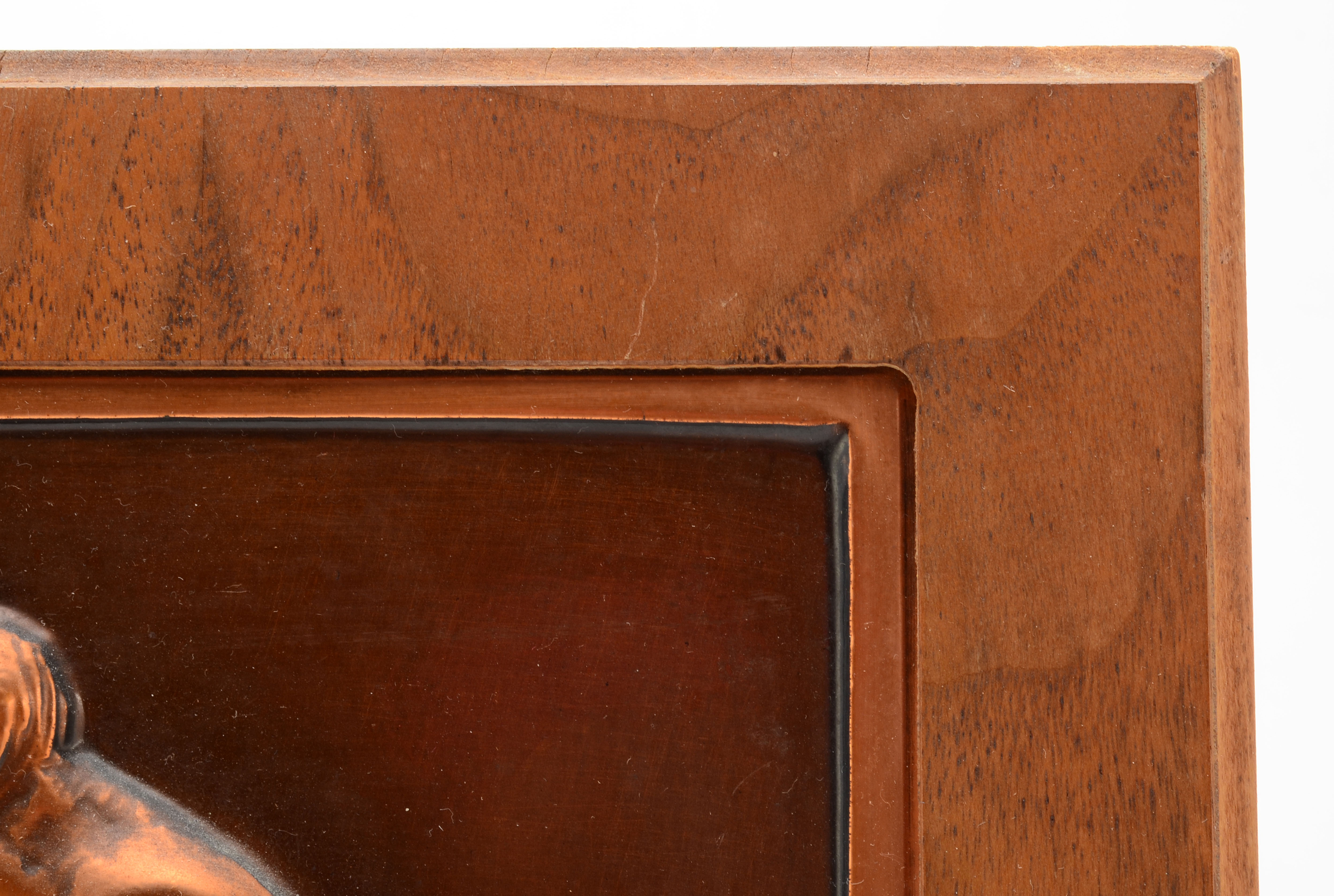 Vintage Burger Beer Hand-Crafted Copper Sign by Bruce Fox